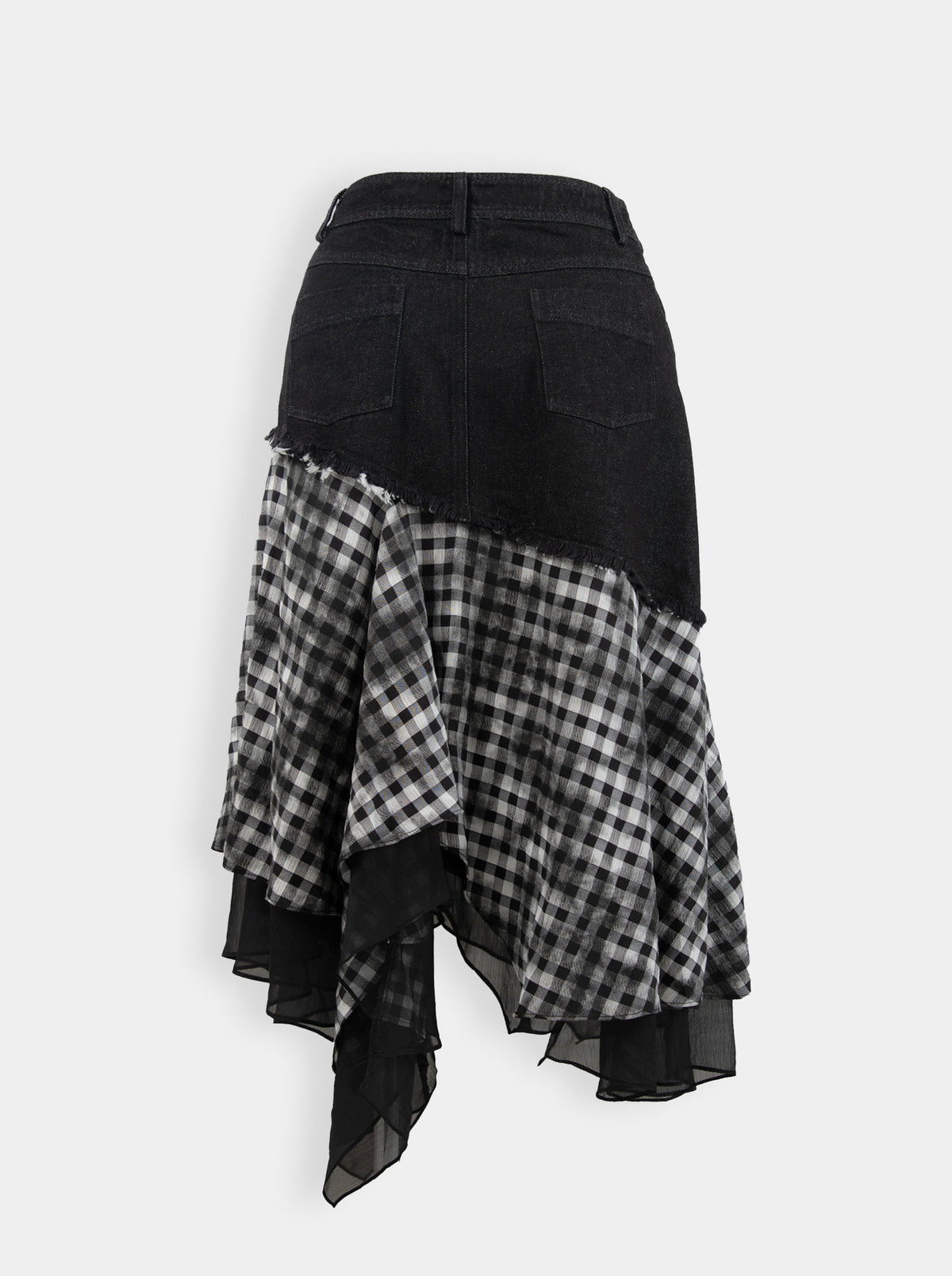 TX-52 BLUE MINI SKIRT