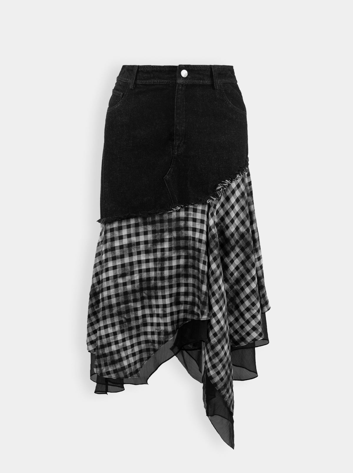 TX-52 BLUE MINI SKIRT