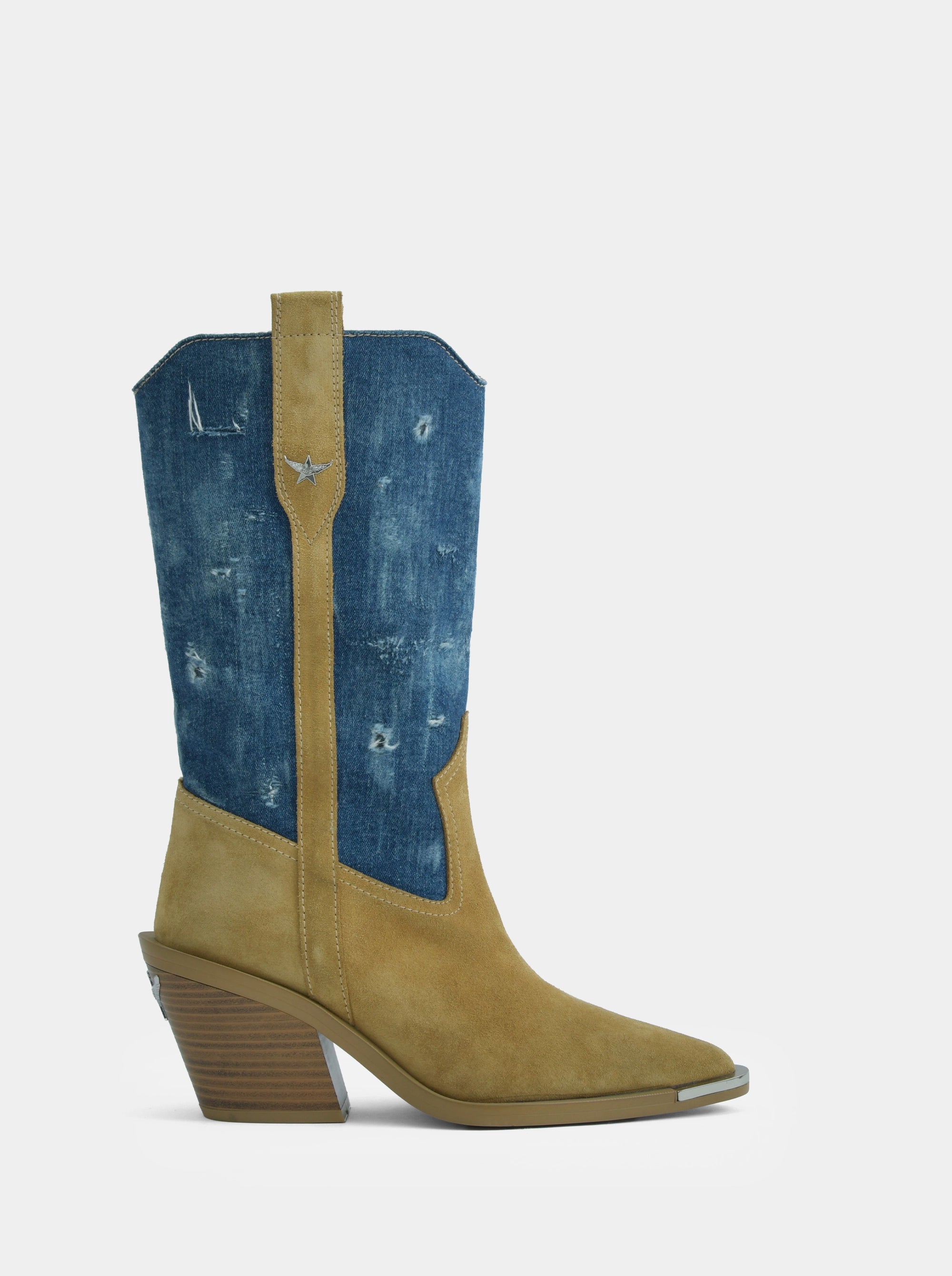 SM-15 DENIM BOOTS