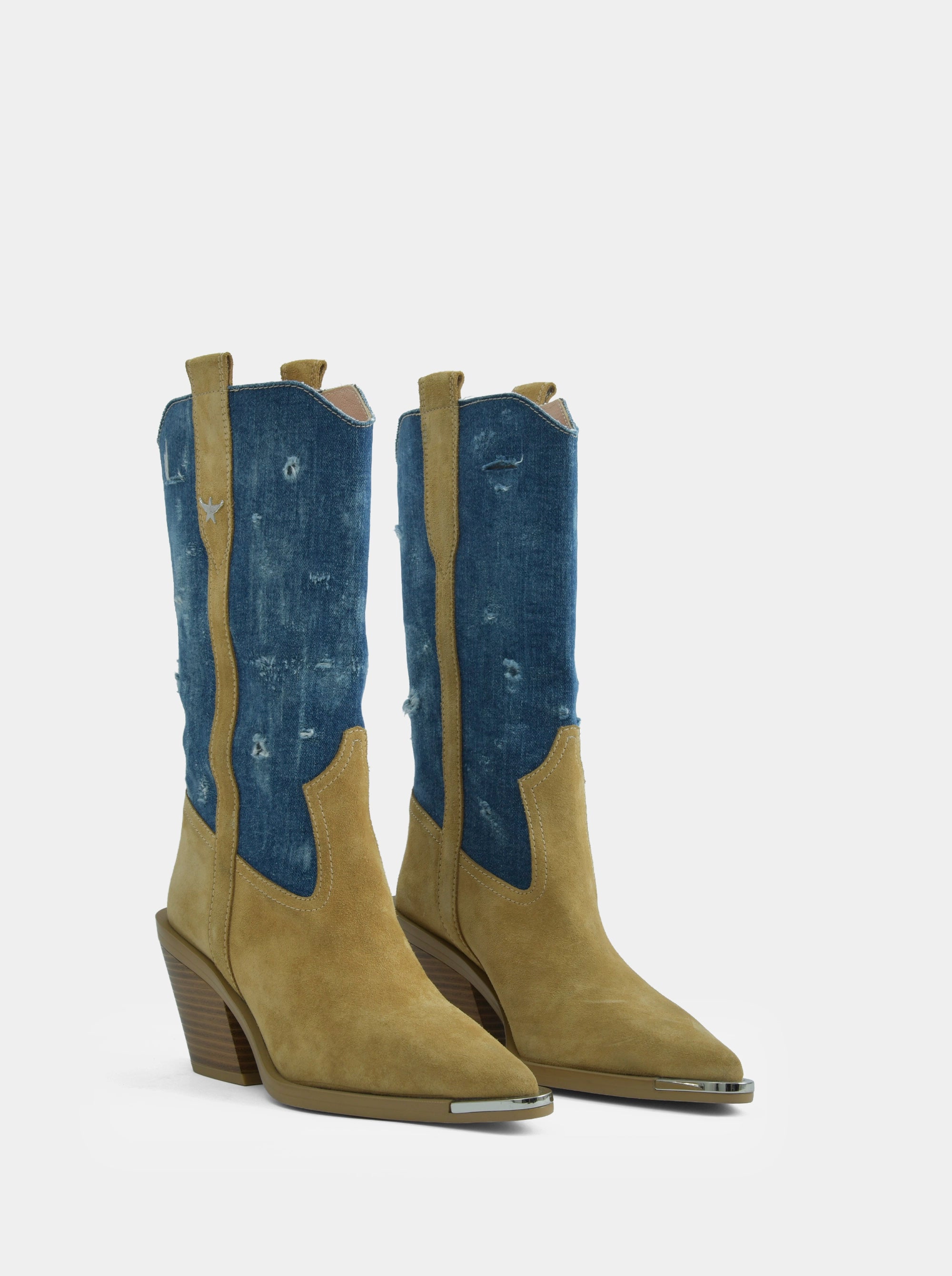 SM-15 DENIM BOOTS
