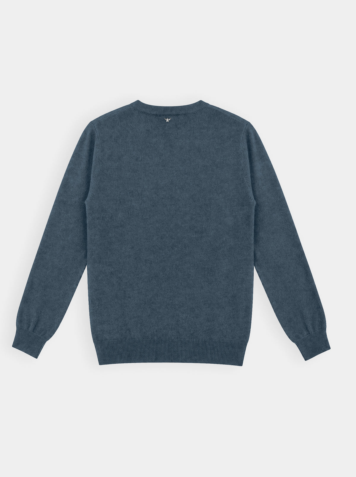 TX-150 BLUE CASHMERE SWEATER