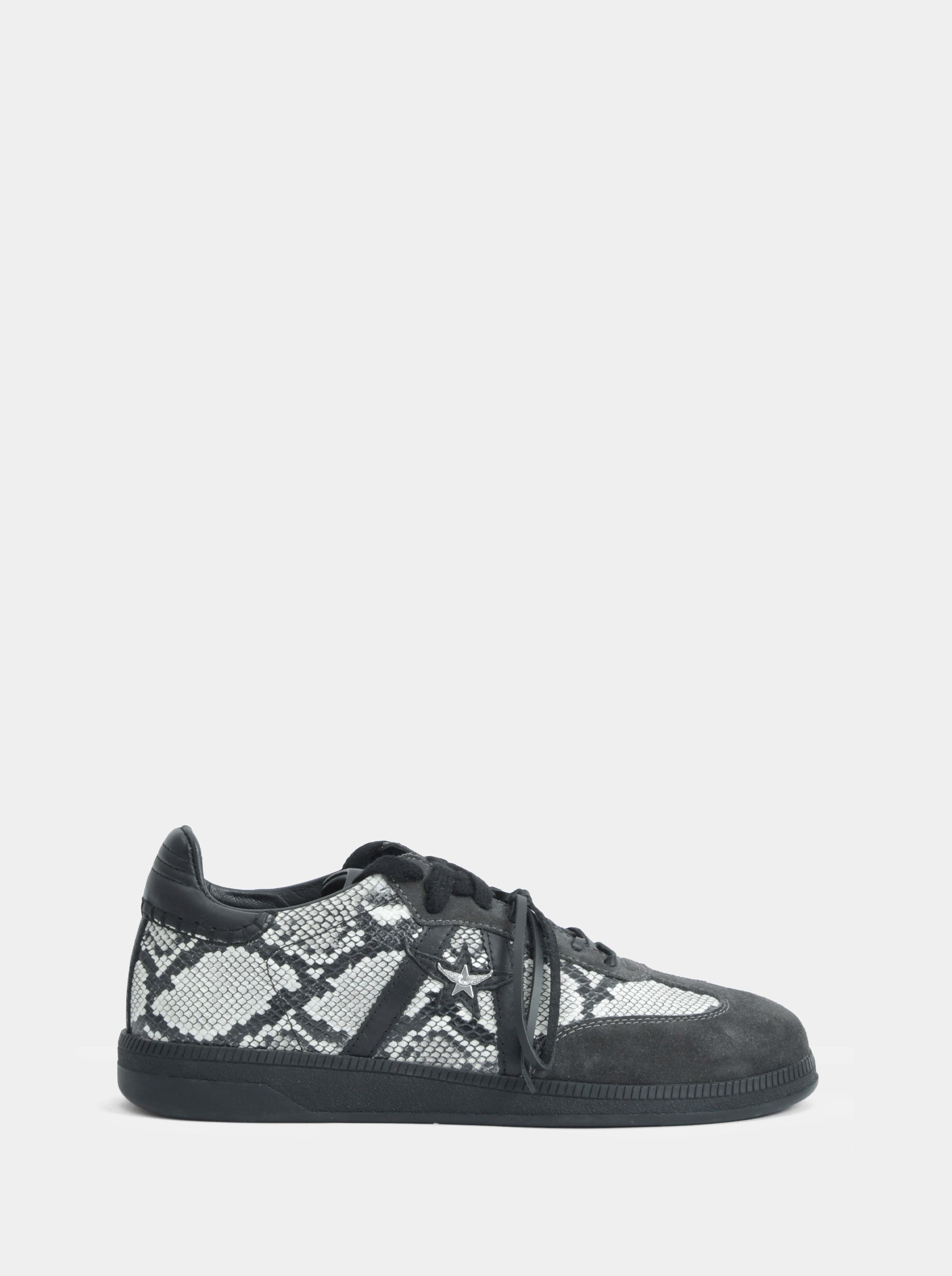 SM-27 BLACK SNAKE SNEAKERS