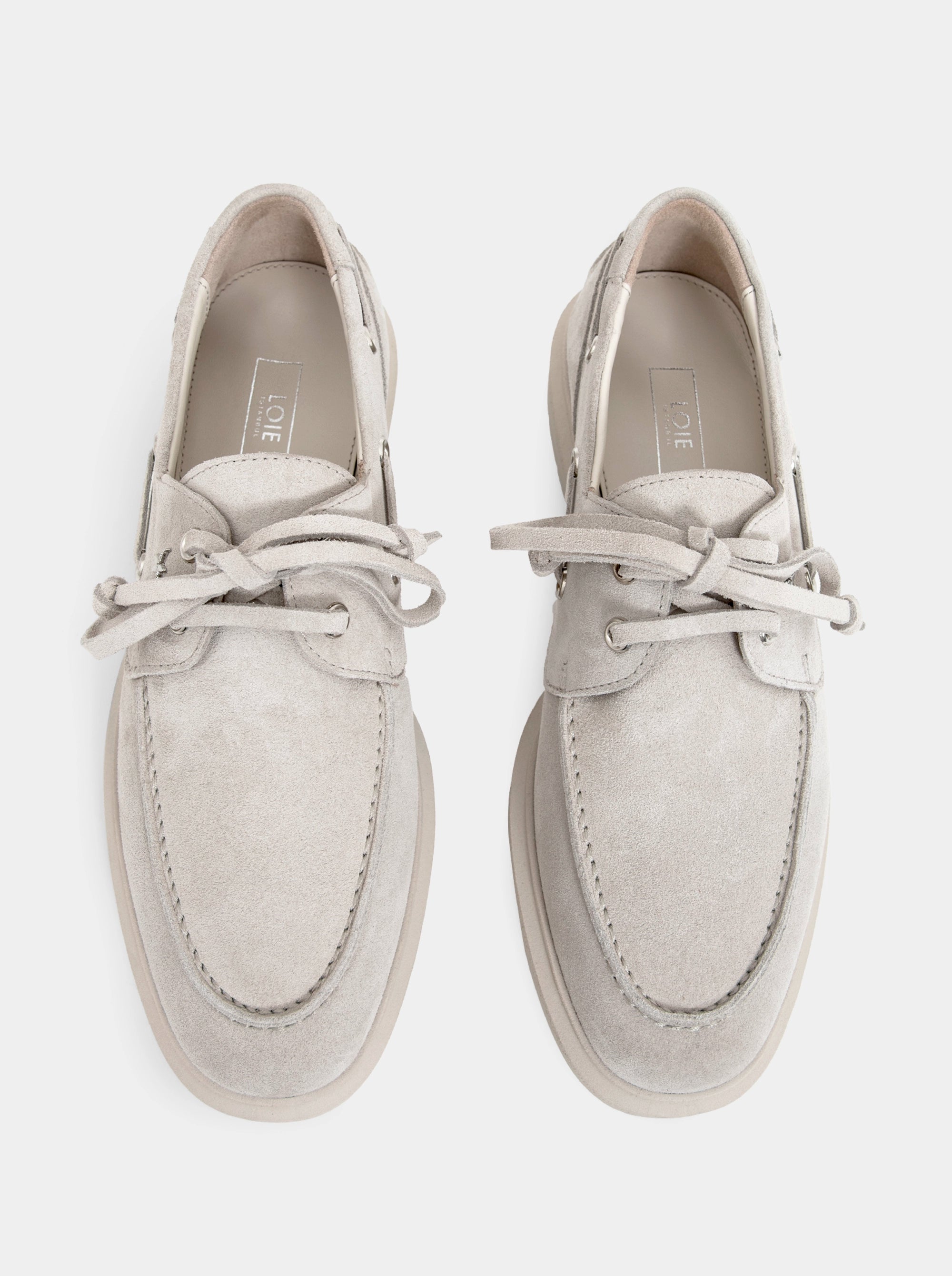 SAILING BEIGE SUEDE SHOES