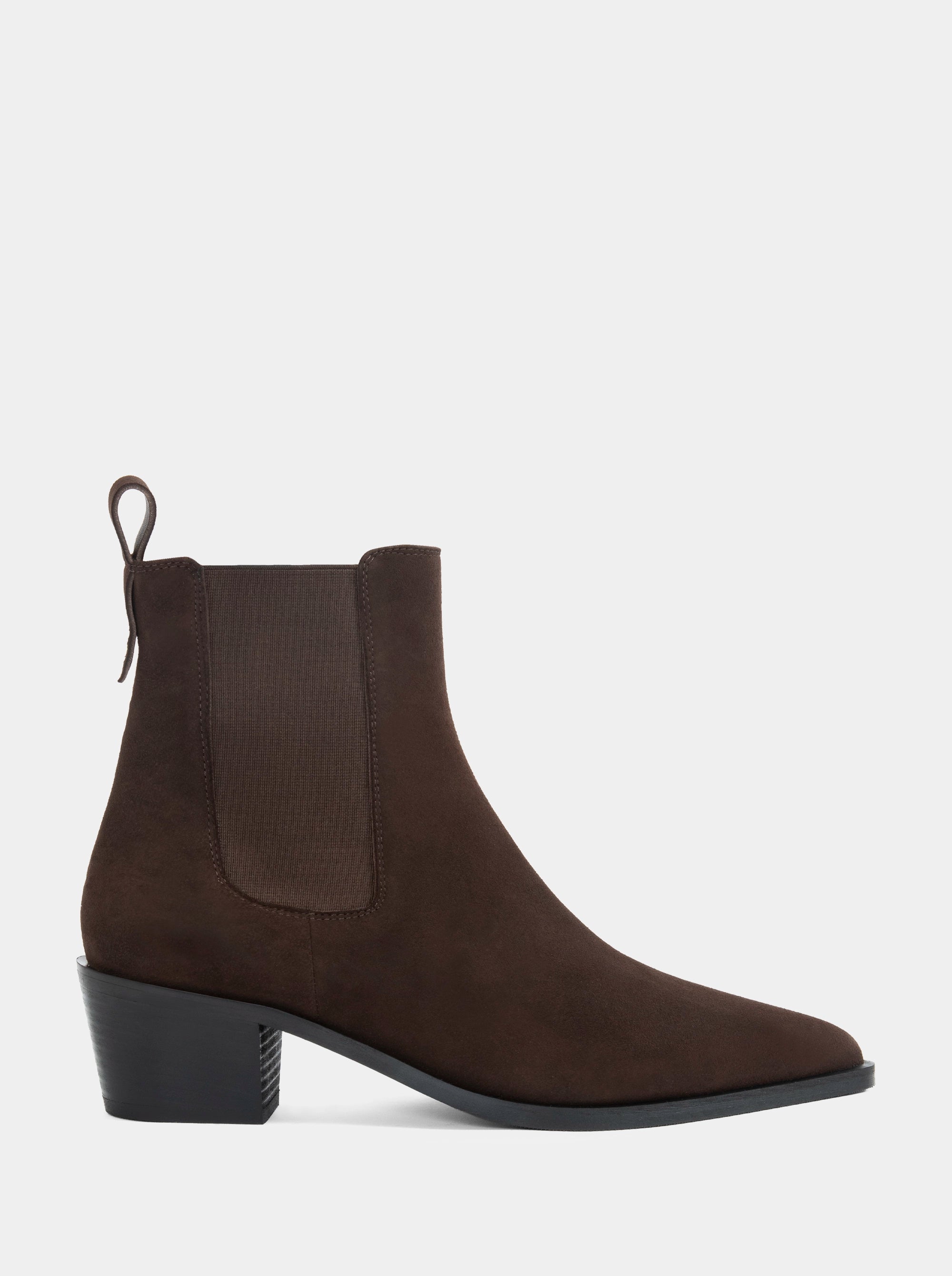 ADORE BROWN SUEDE BOOTIES
