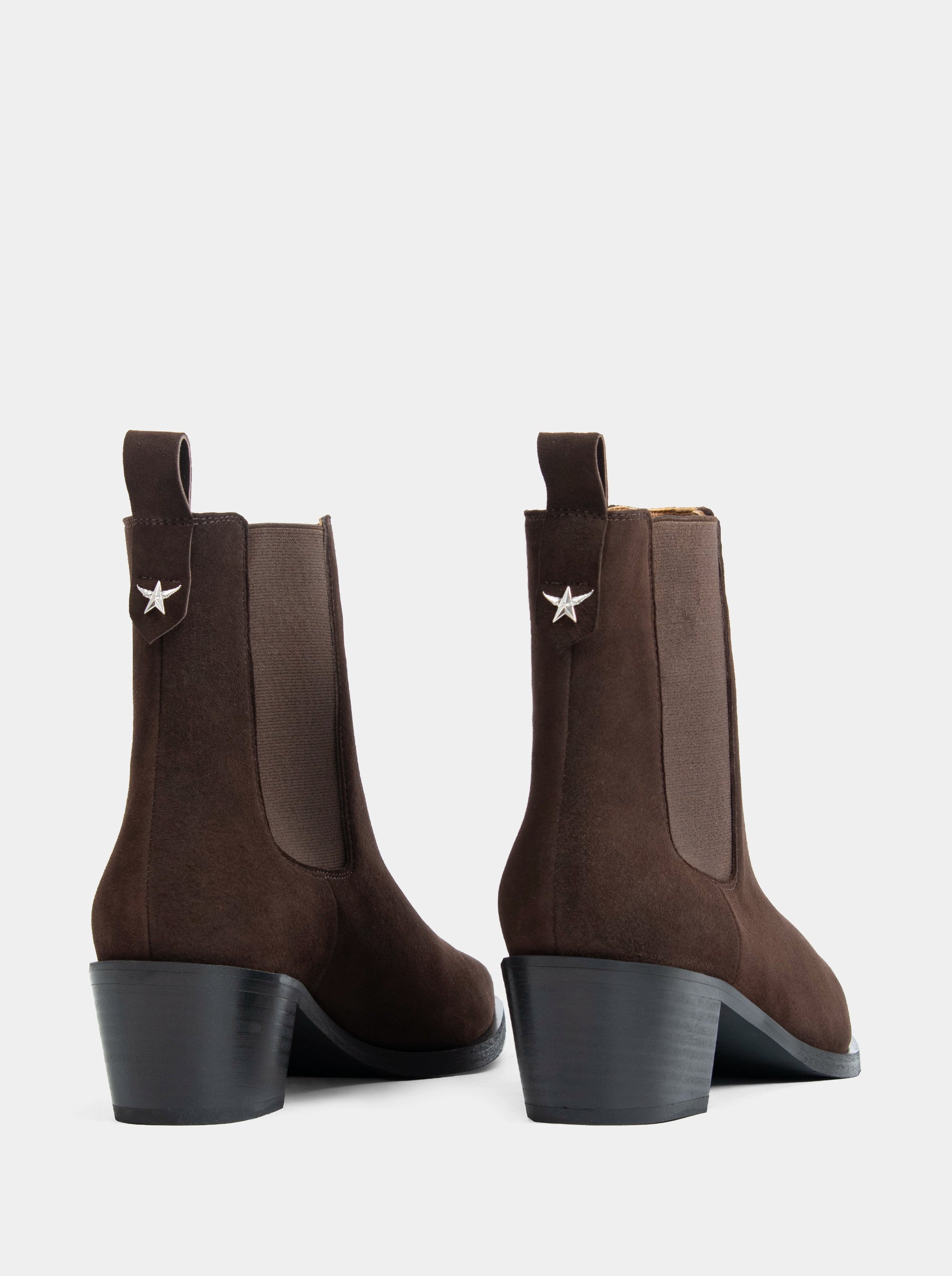 ADORE BROWN SUEDE BOOTIES