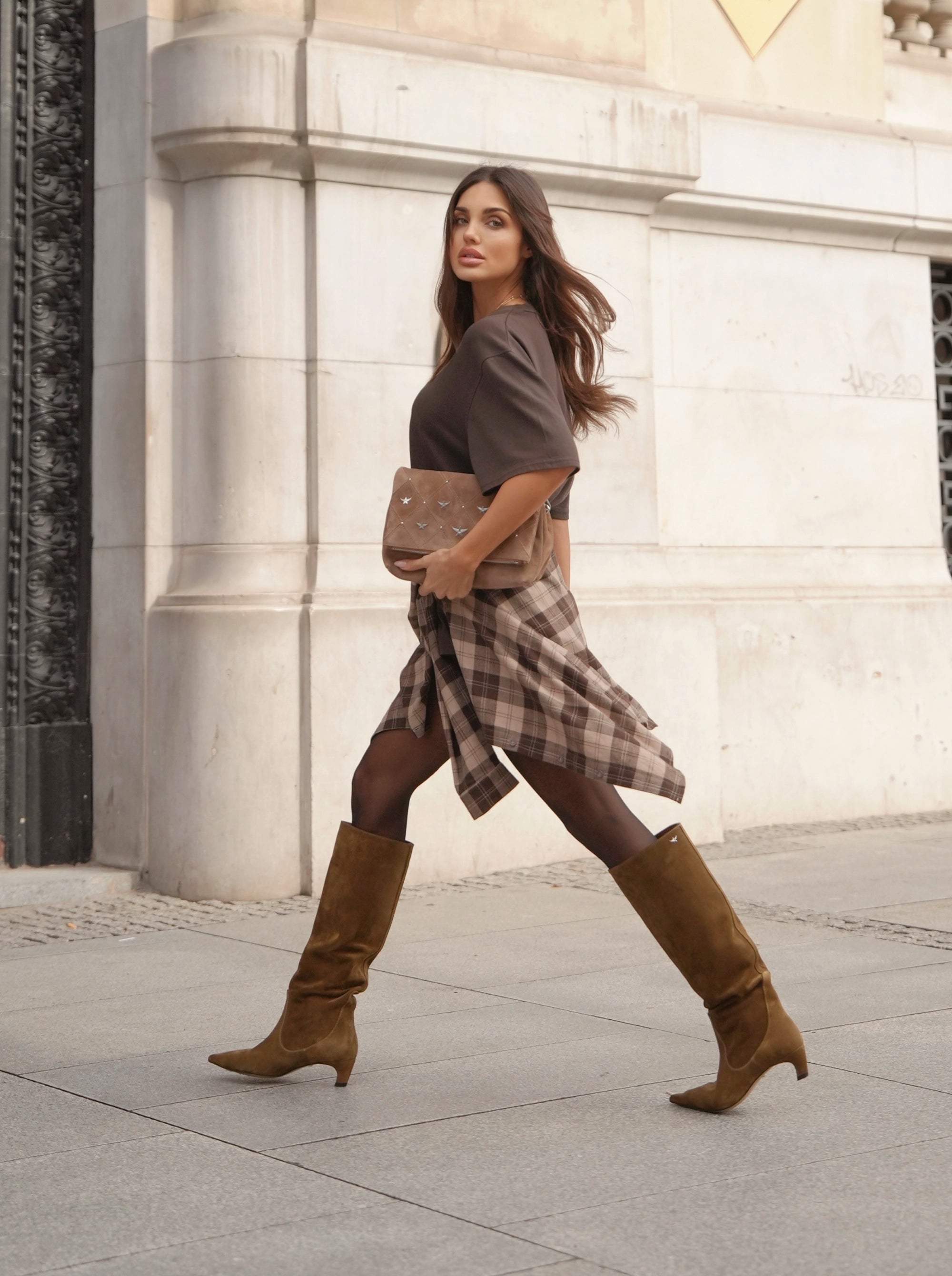 ALESSI ABSOLUTE SUEDE BOOTS