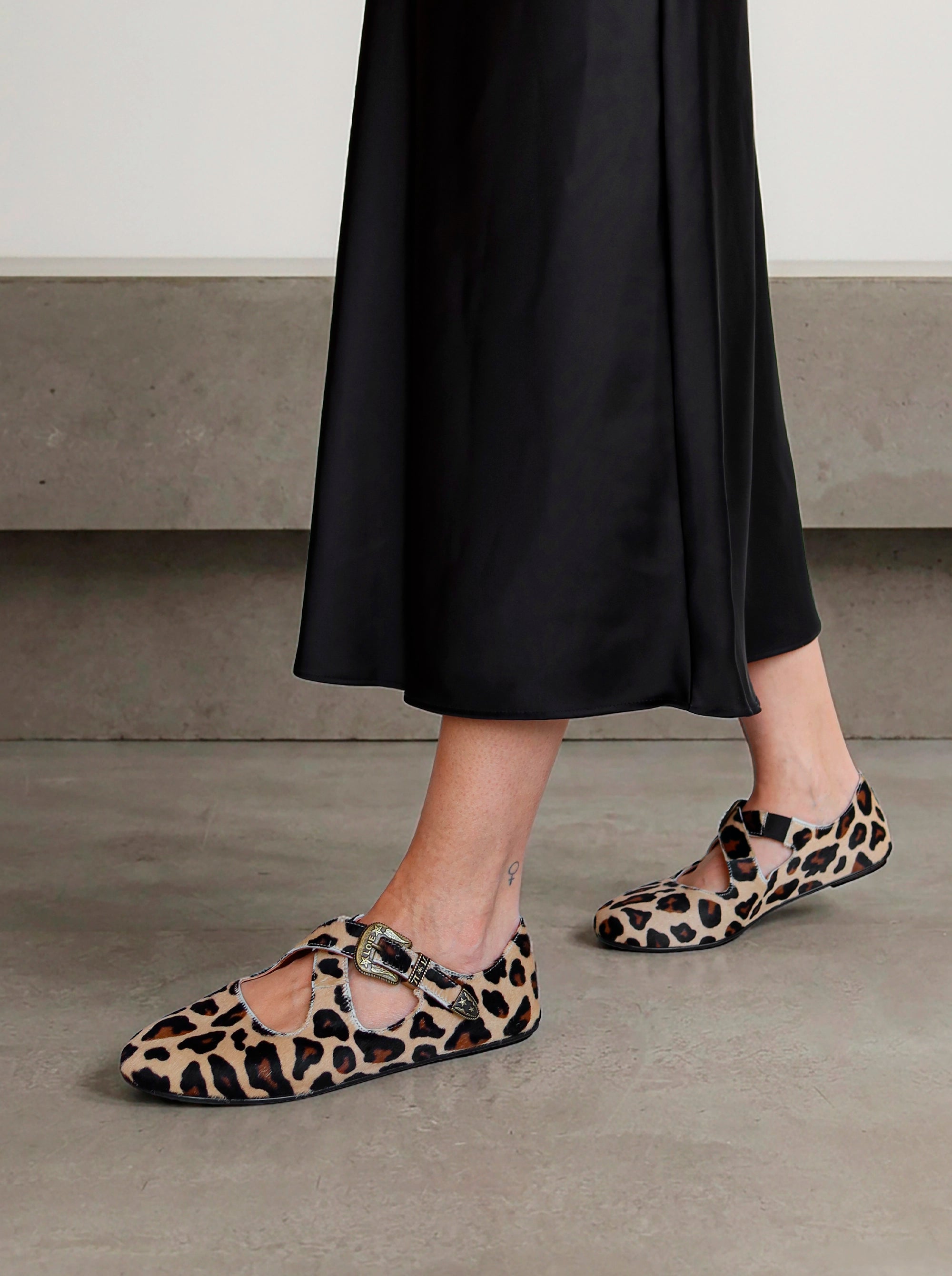 ANNA LEOPARD FLATS
