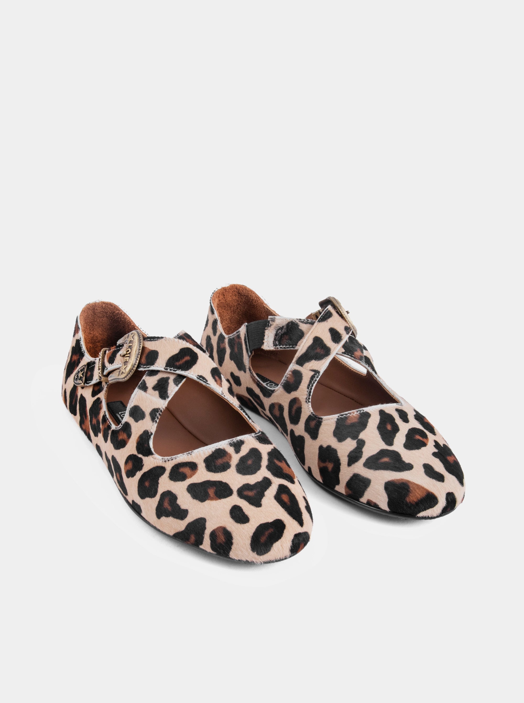 ANNA LEOPARD FLATS