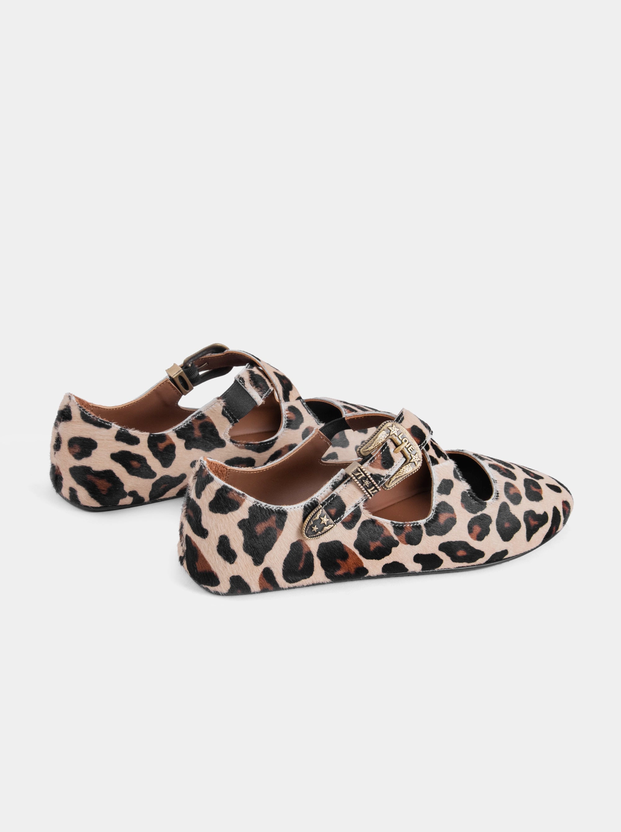 ANNA LEOPARD FLATS