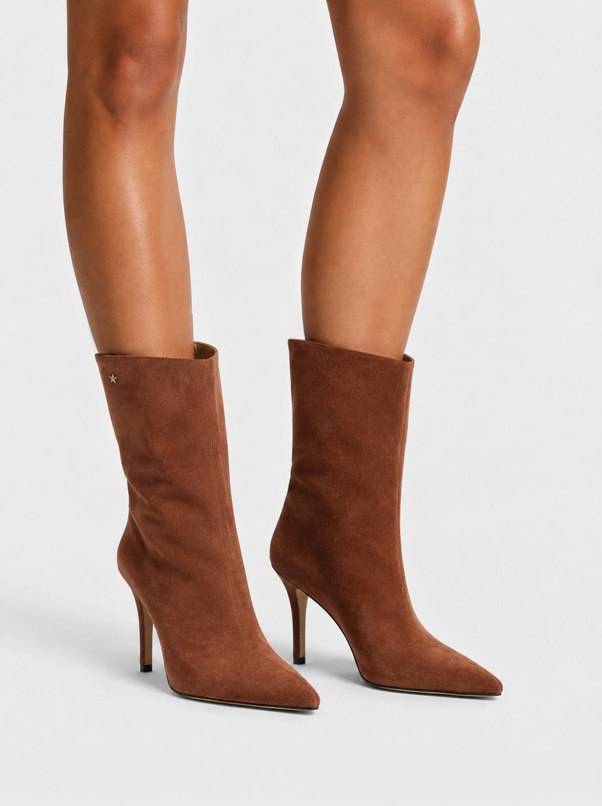 BELLA TERACOTA SUEDE BOOTIES