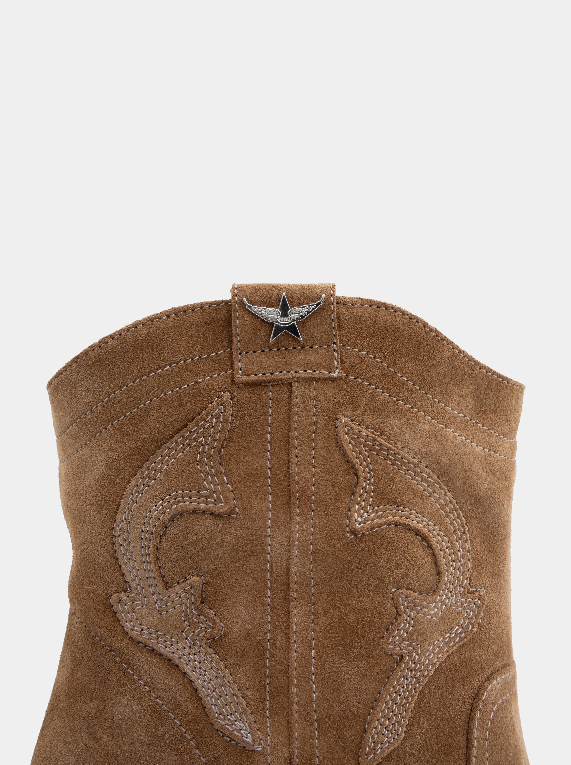 BLAIR BROWN SUEDE BOOTIES