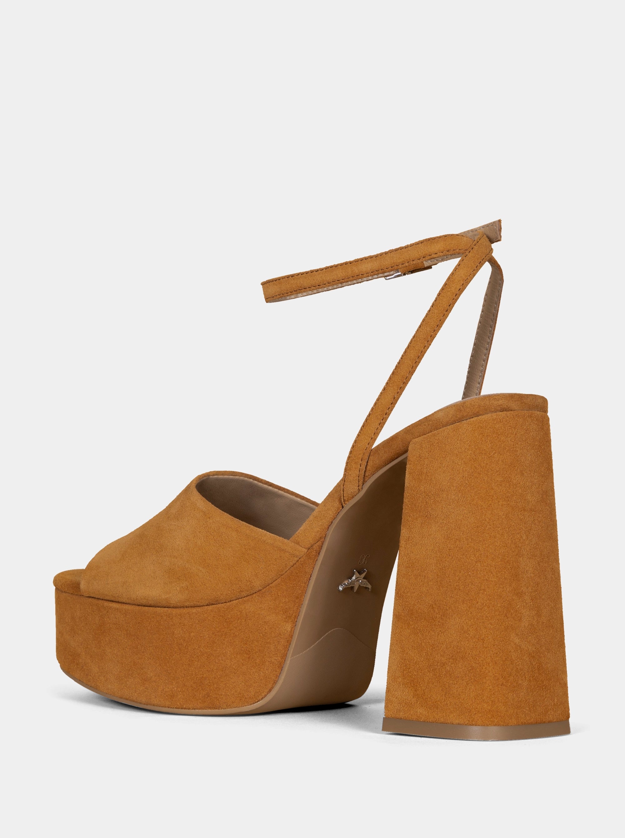 BONITA ORANGE SANDALS