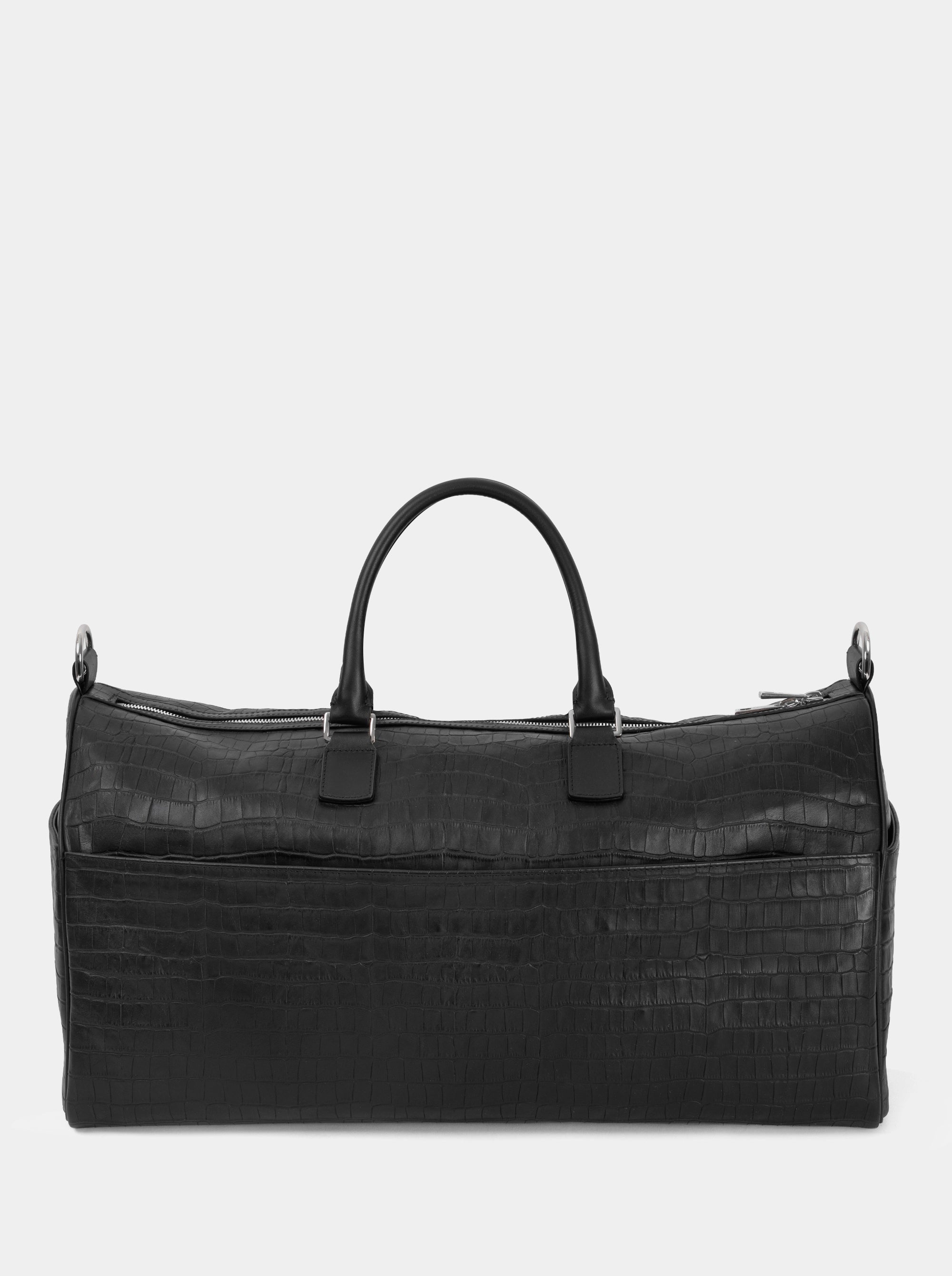 BOWLE BLACK CROCO BAG