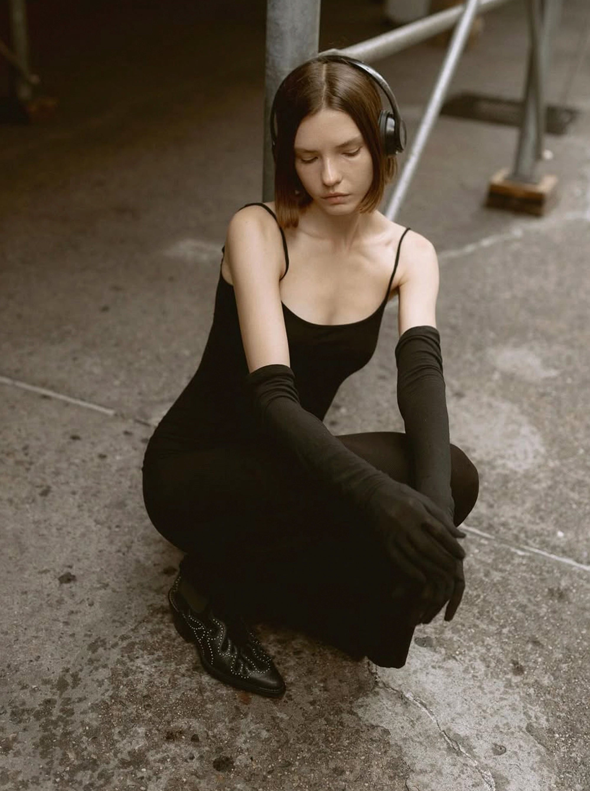 BURN BLACK LEATHER BOOTIES