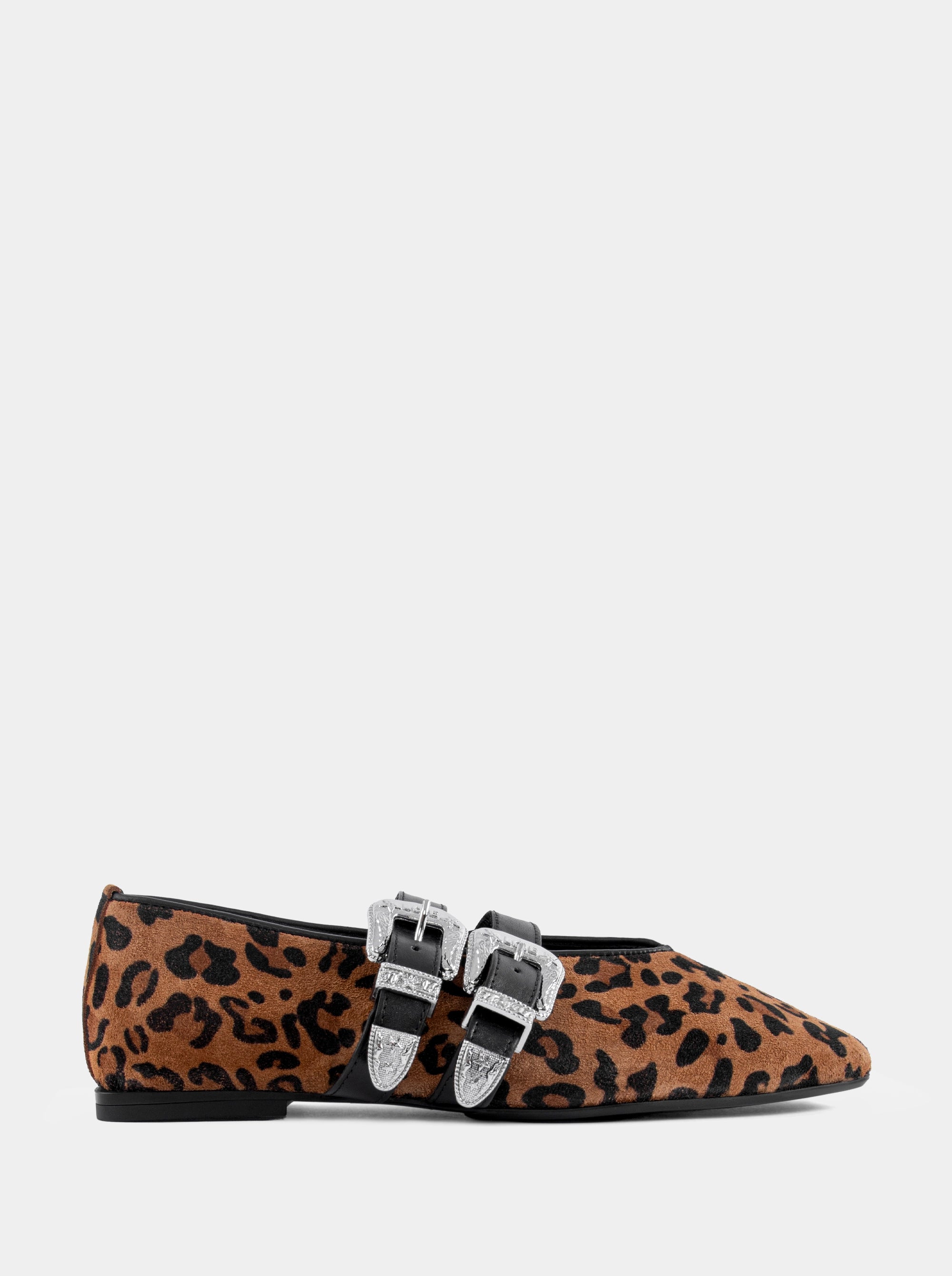 CASABLANCA LEOPAR BALLET FLATS