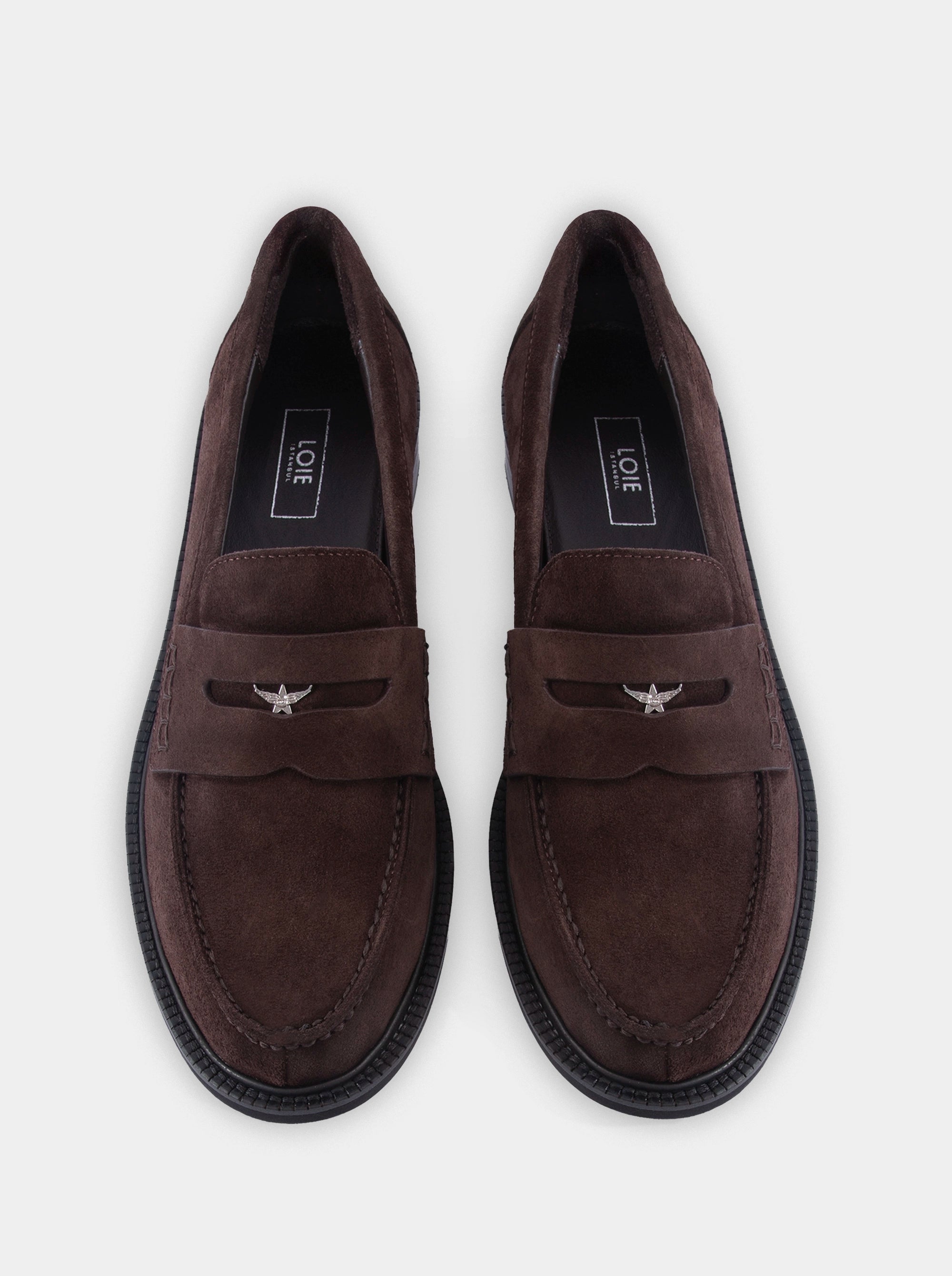 ELITE BROWN SUEDE SHOES