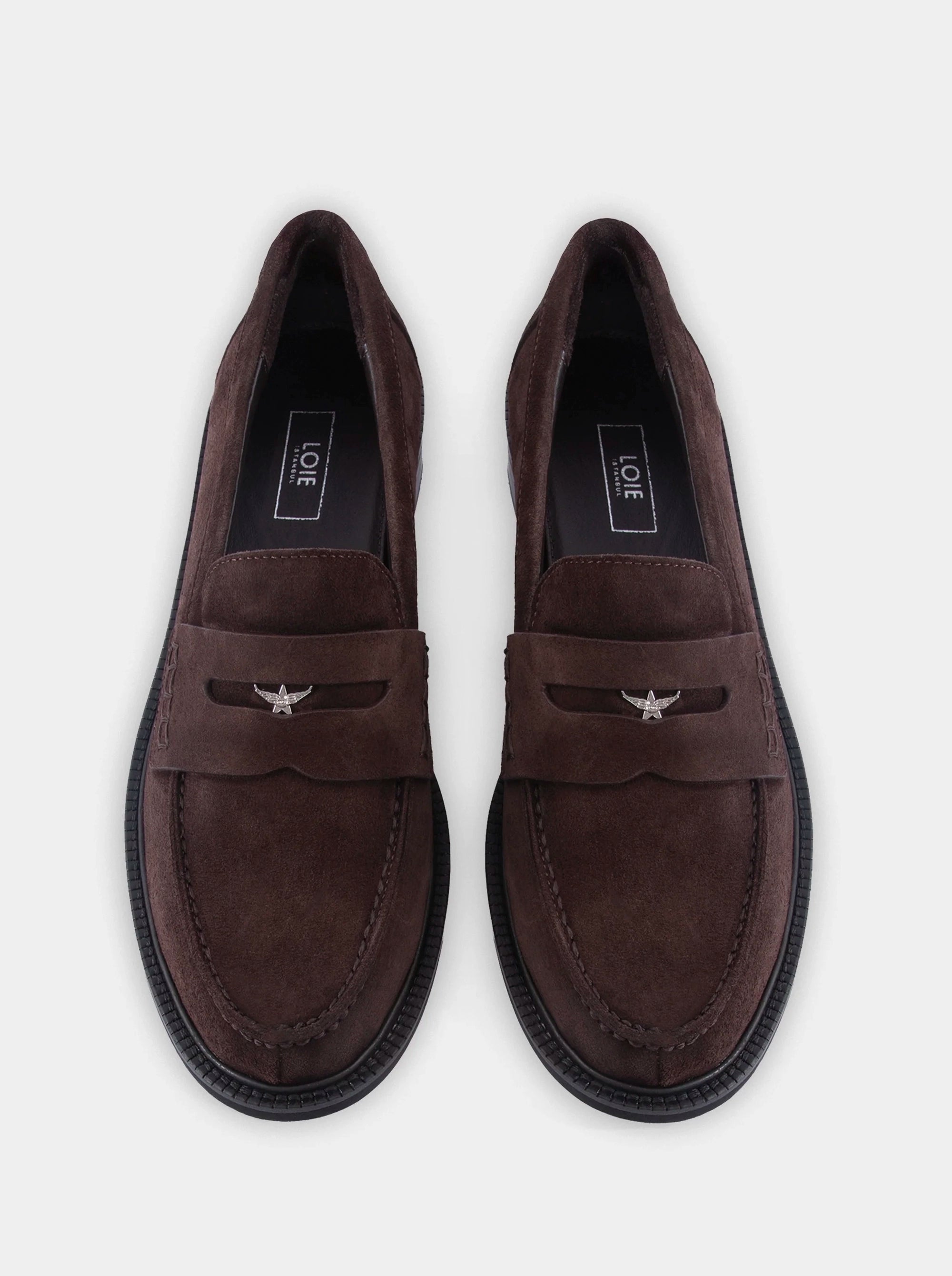 ELITE BROWN SUEDE SHOES