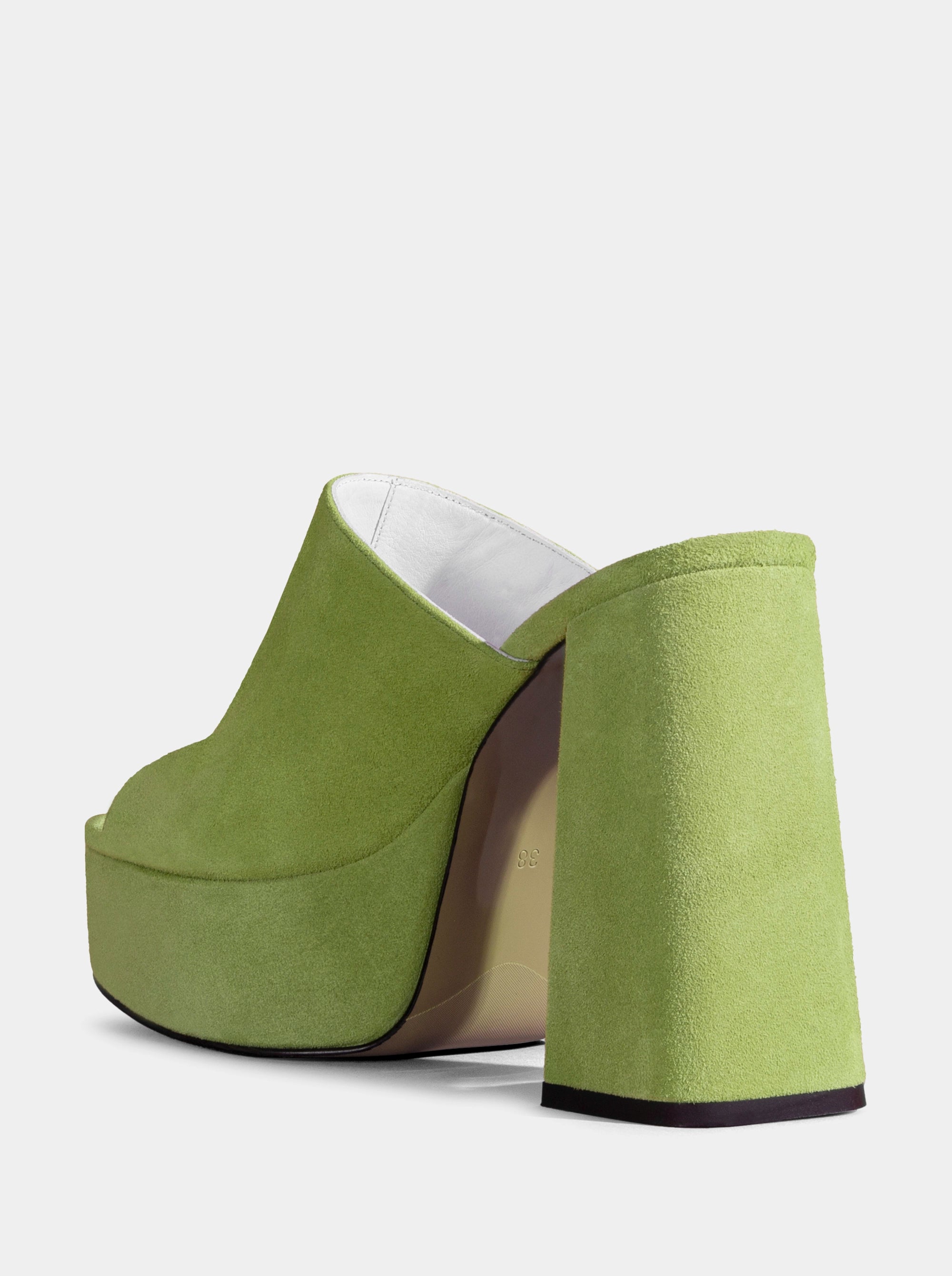 FOREVER PEANUT GREEN SLIPPERS