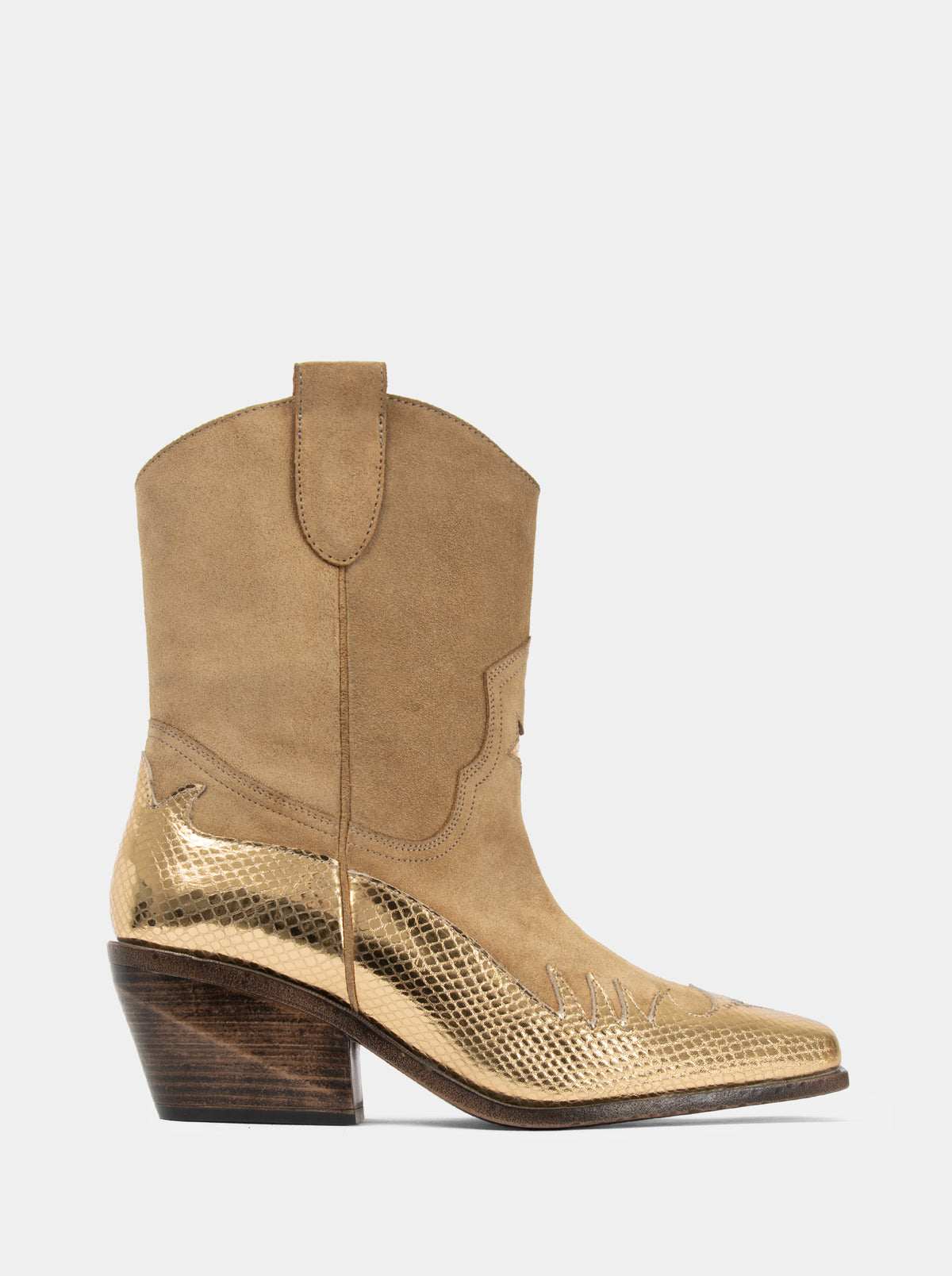 VANESSA CAMEL BOOTIES