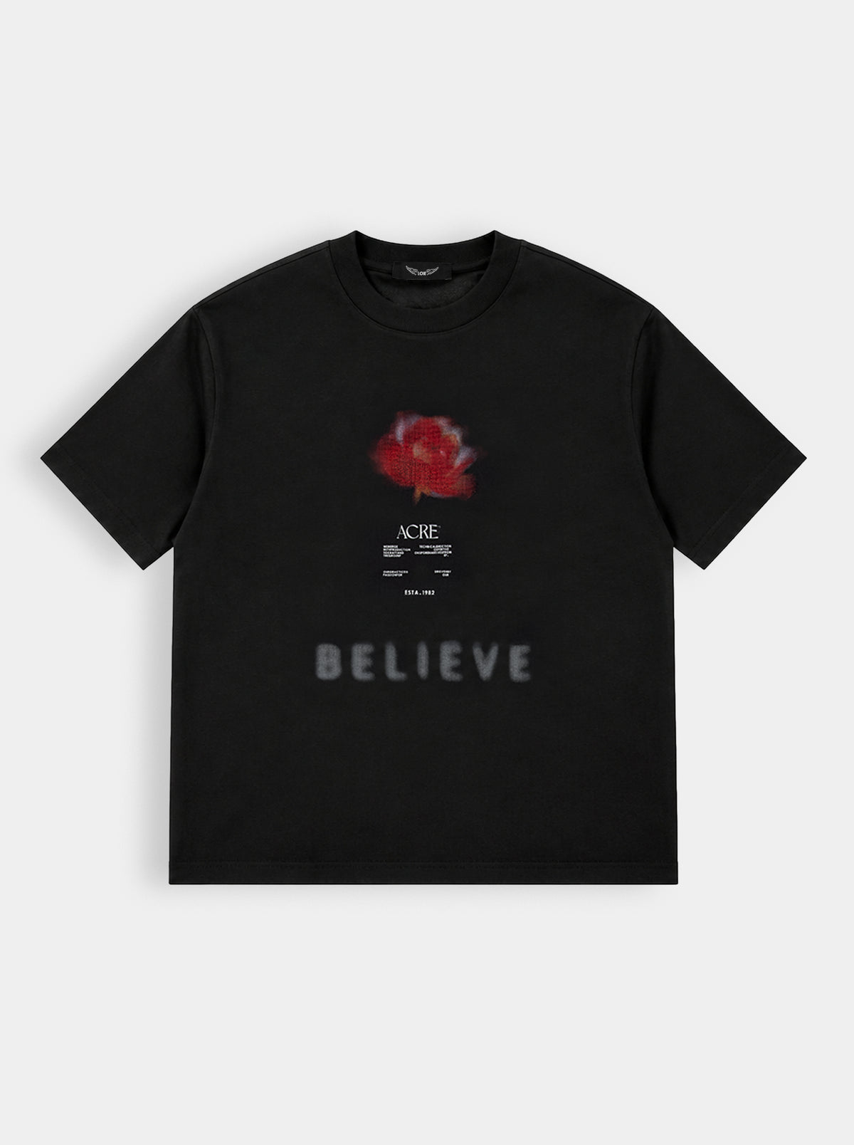TX-116 BLACK T-SHIRT