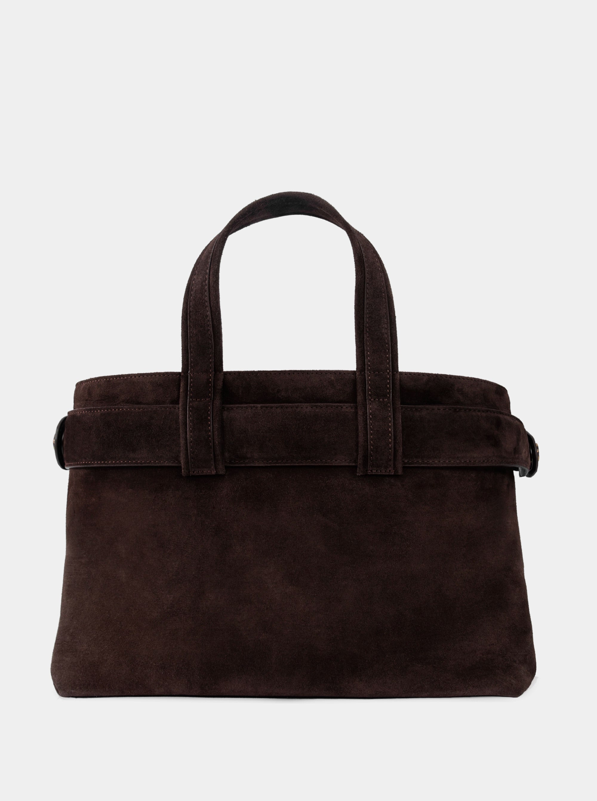LAUREN BROWN SUEDE BAG