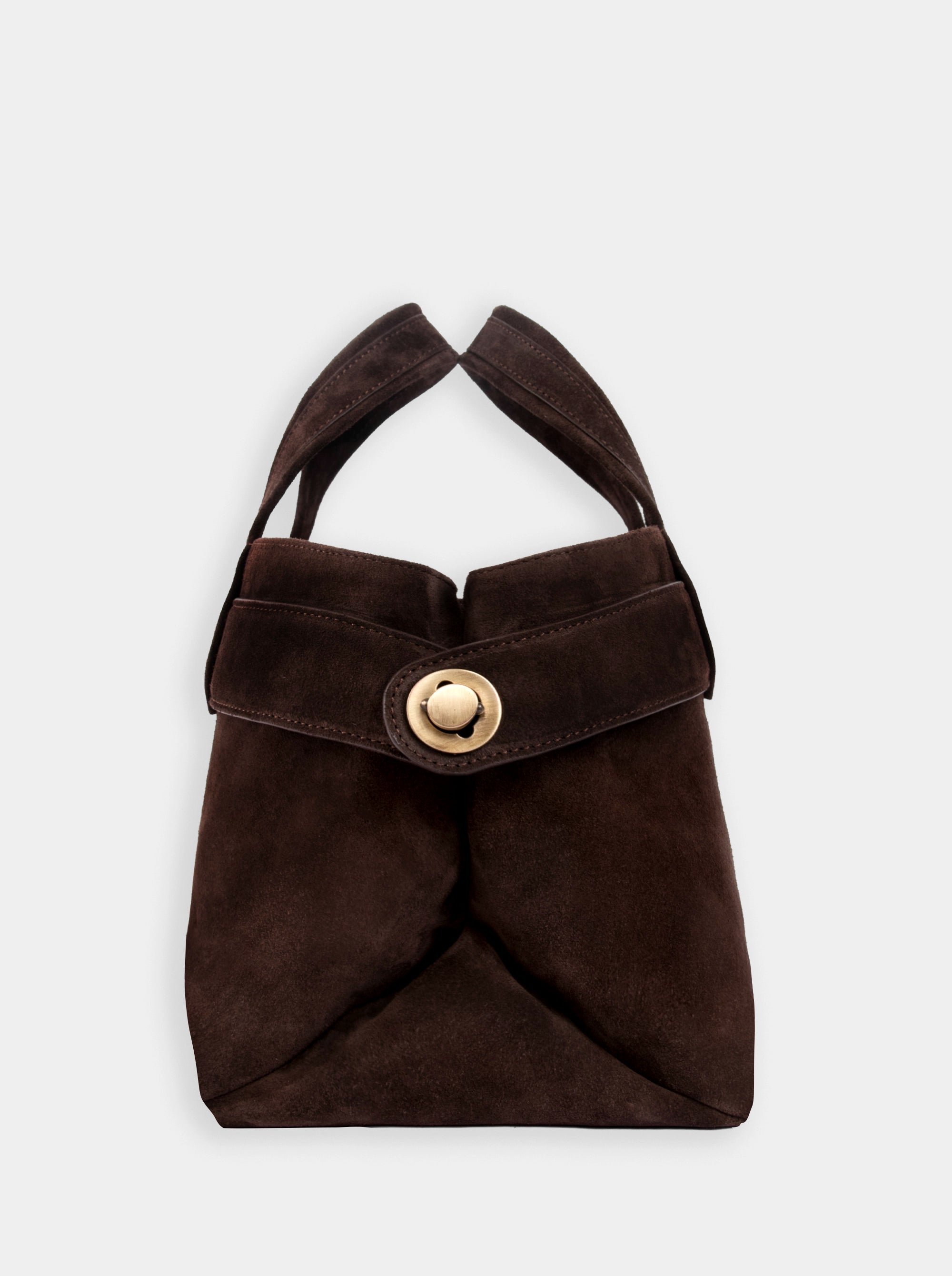 LAUREN BROWN SUEDE BAG