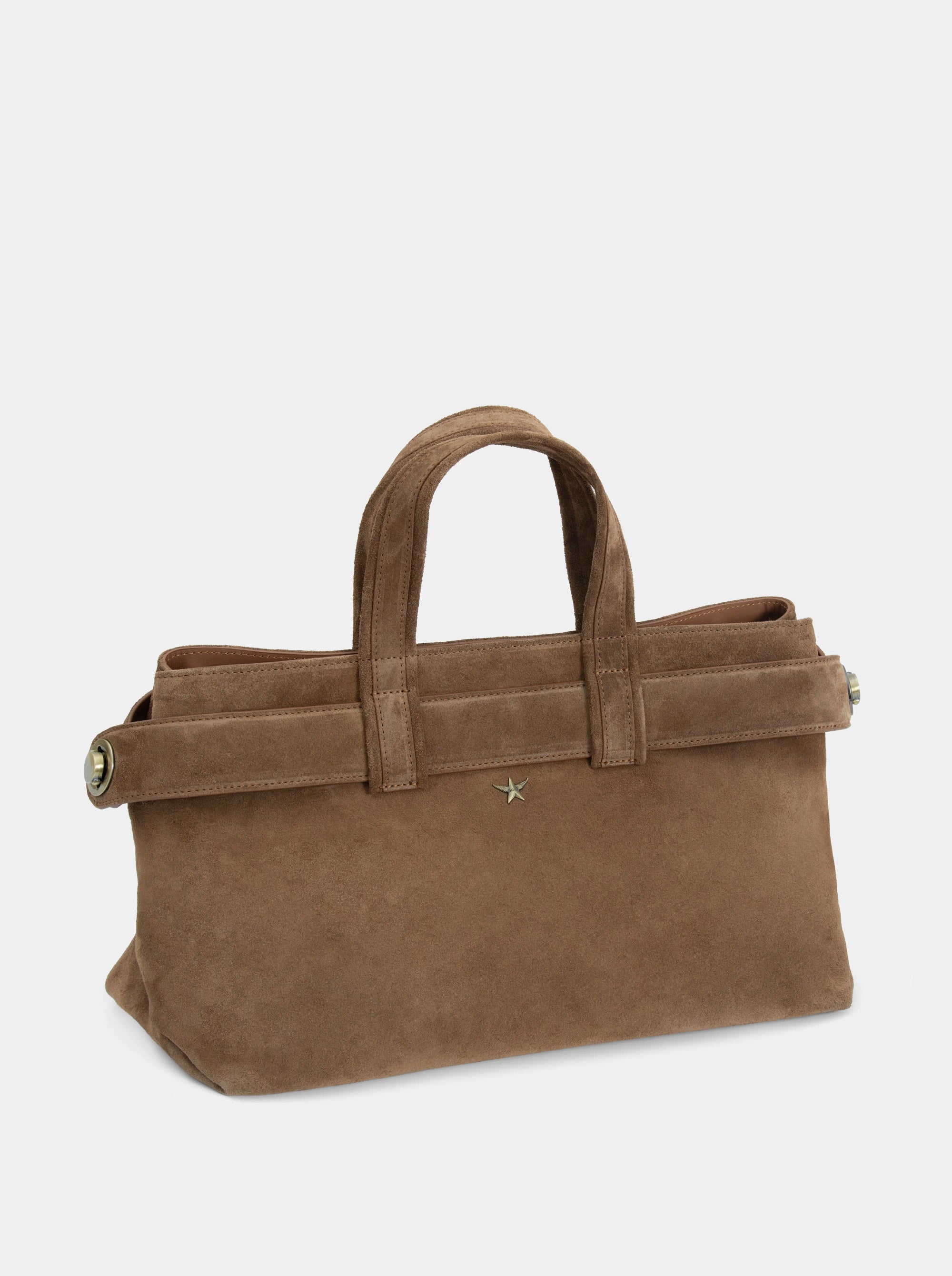 LAUREN SIGARO SUEDE BAG