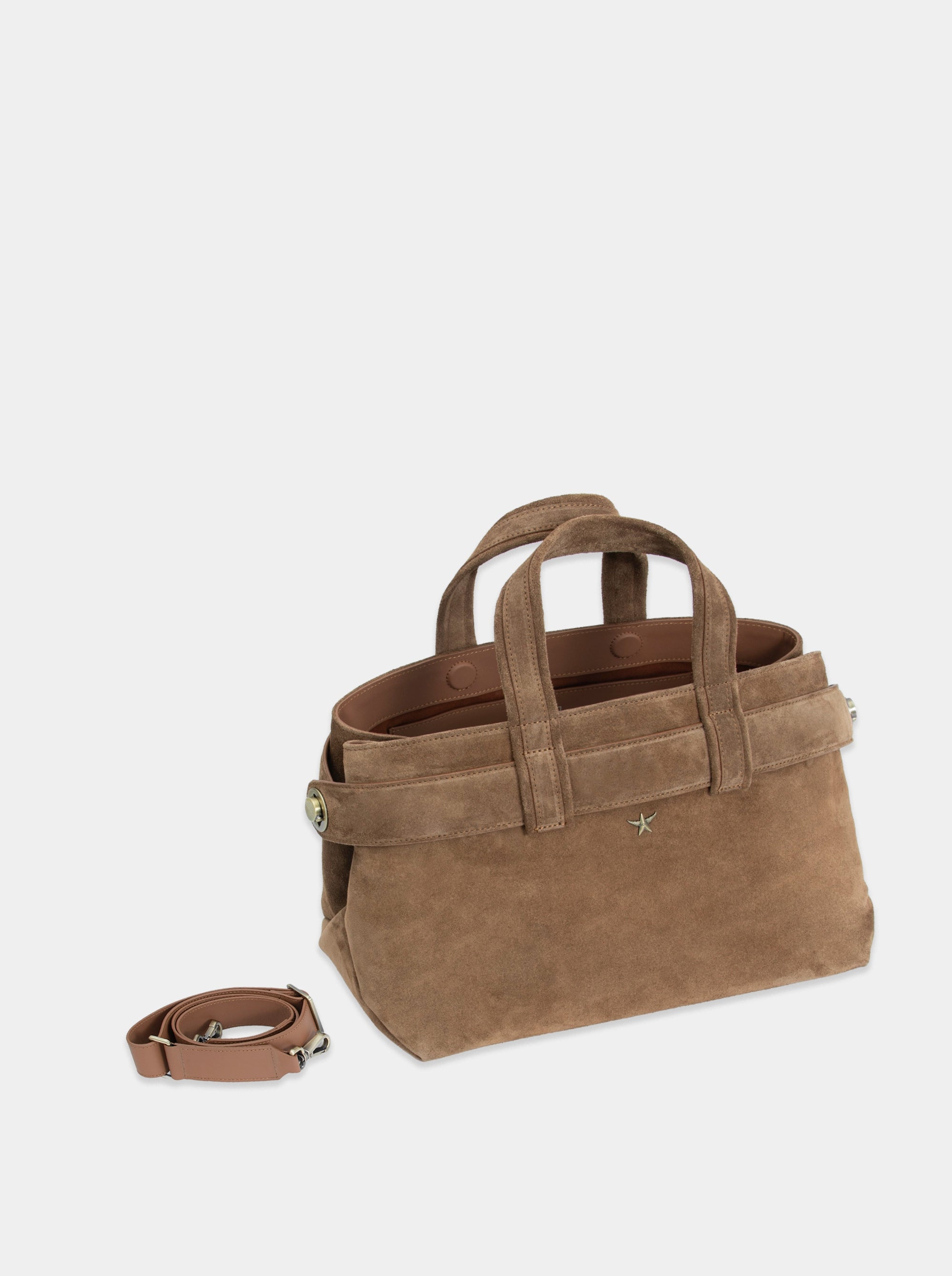LAUREN SIGARO SUEDE BAG