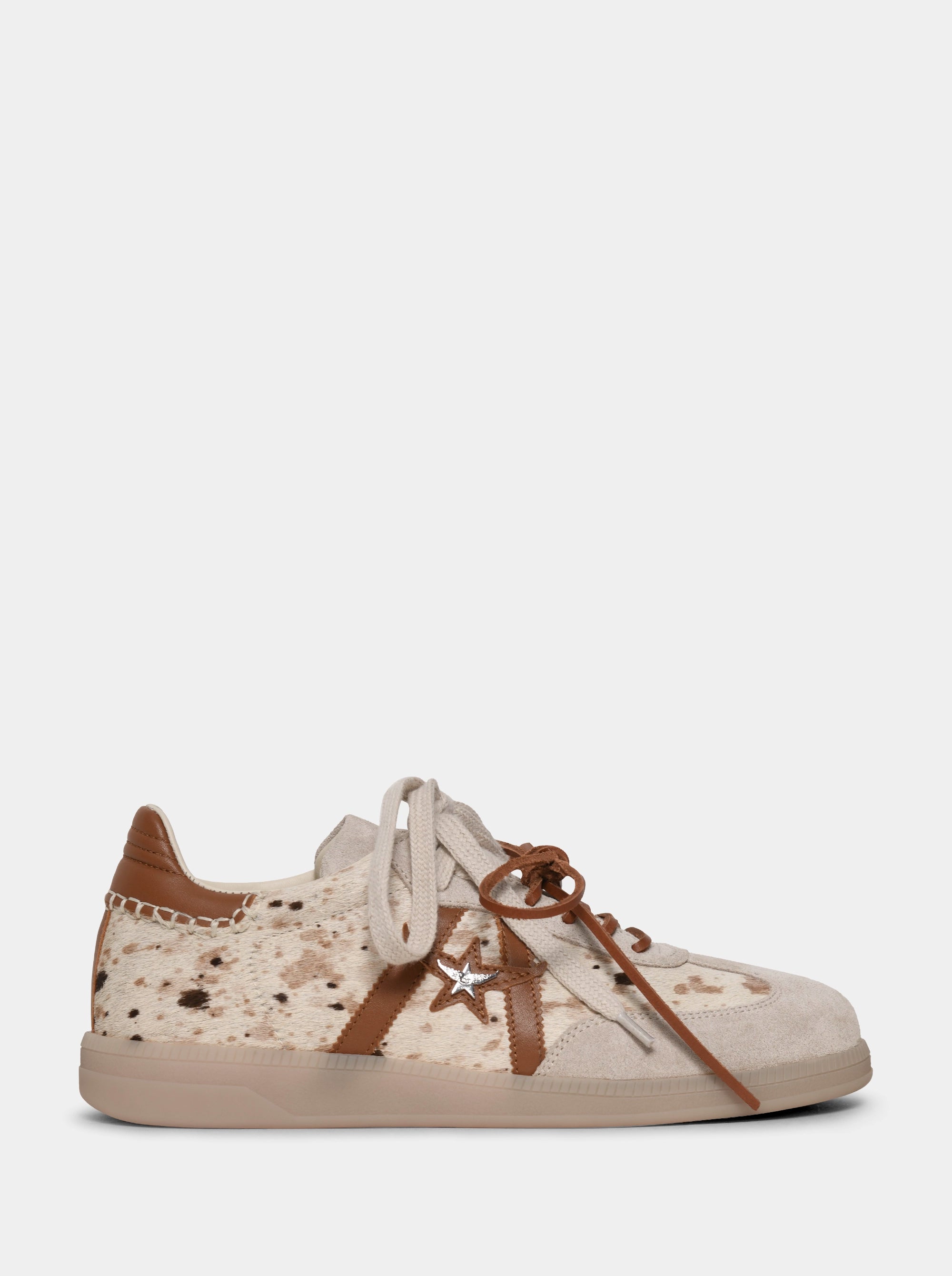 MARTINA ANIMALIER BROWN SNEAKERS
