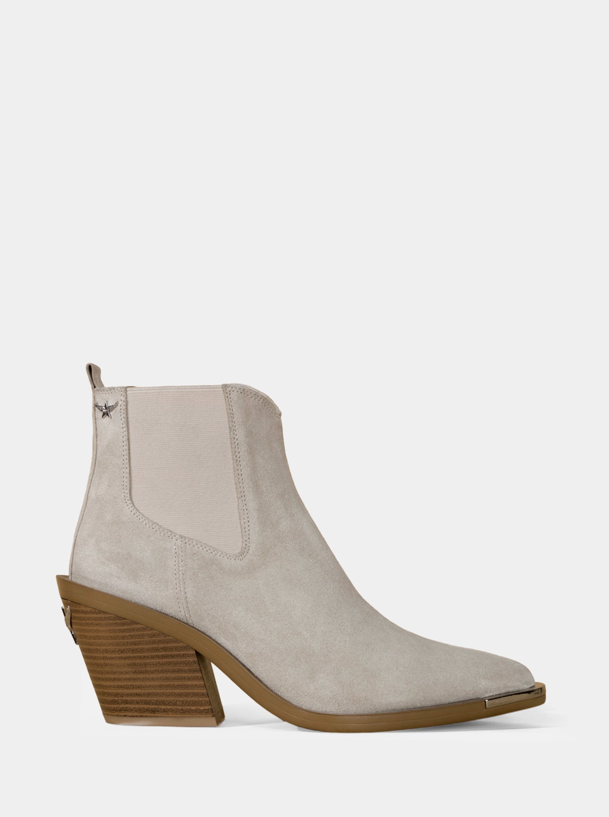 SM-79 BELLINI BEIGE SUEDE BOOTIES