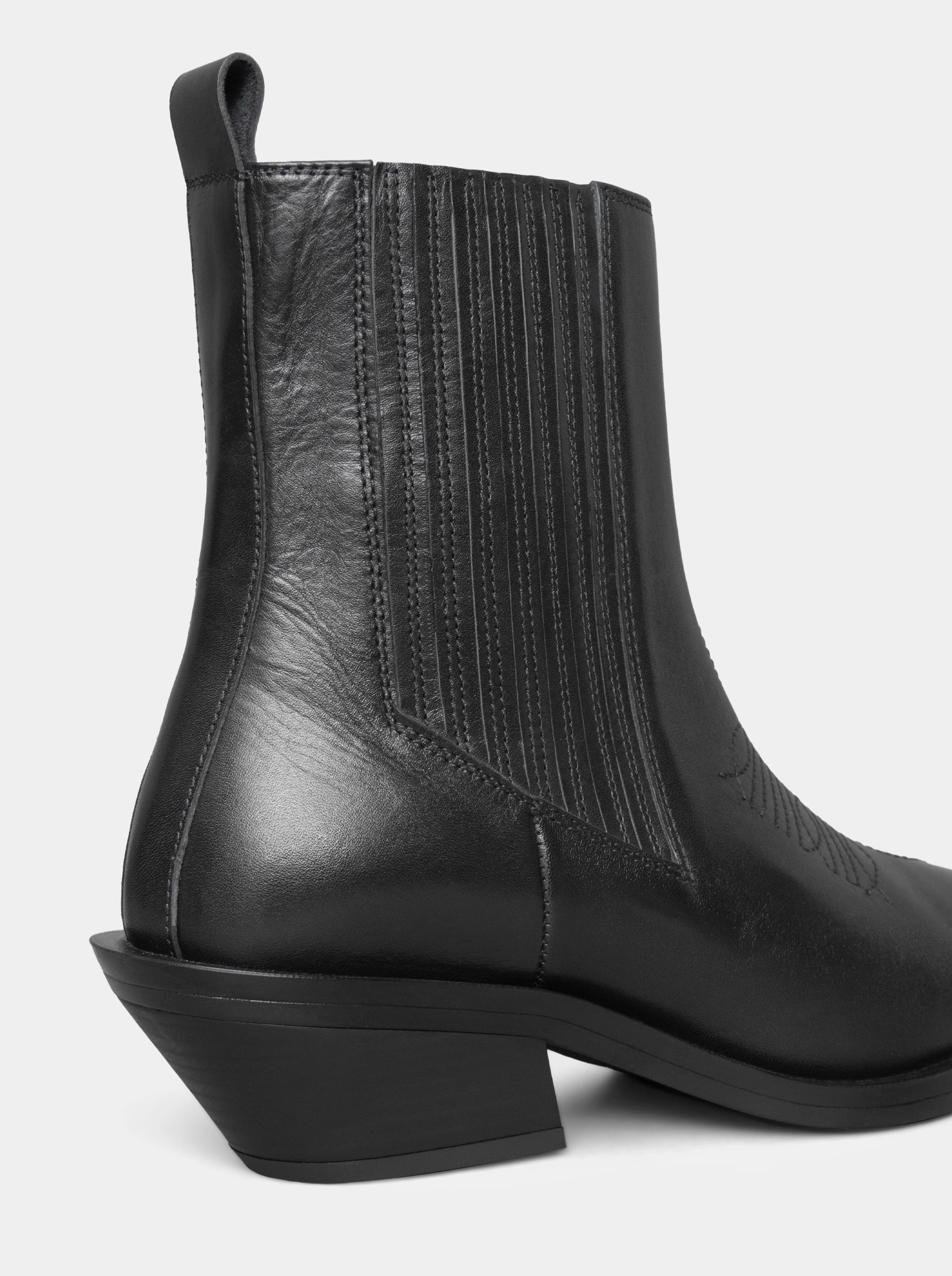 NELLA 60 BLACK BOOTIES