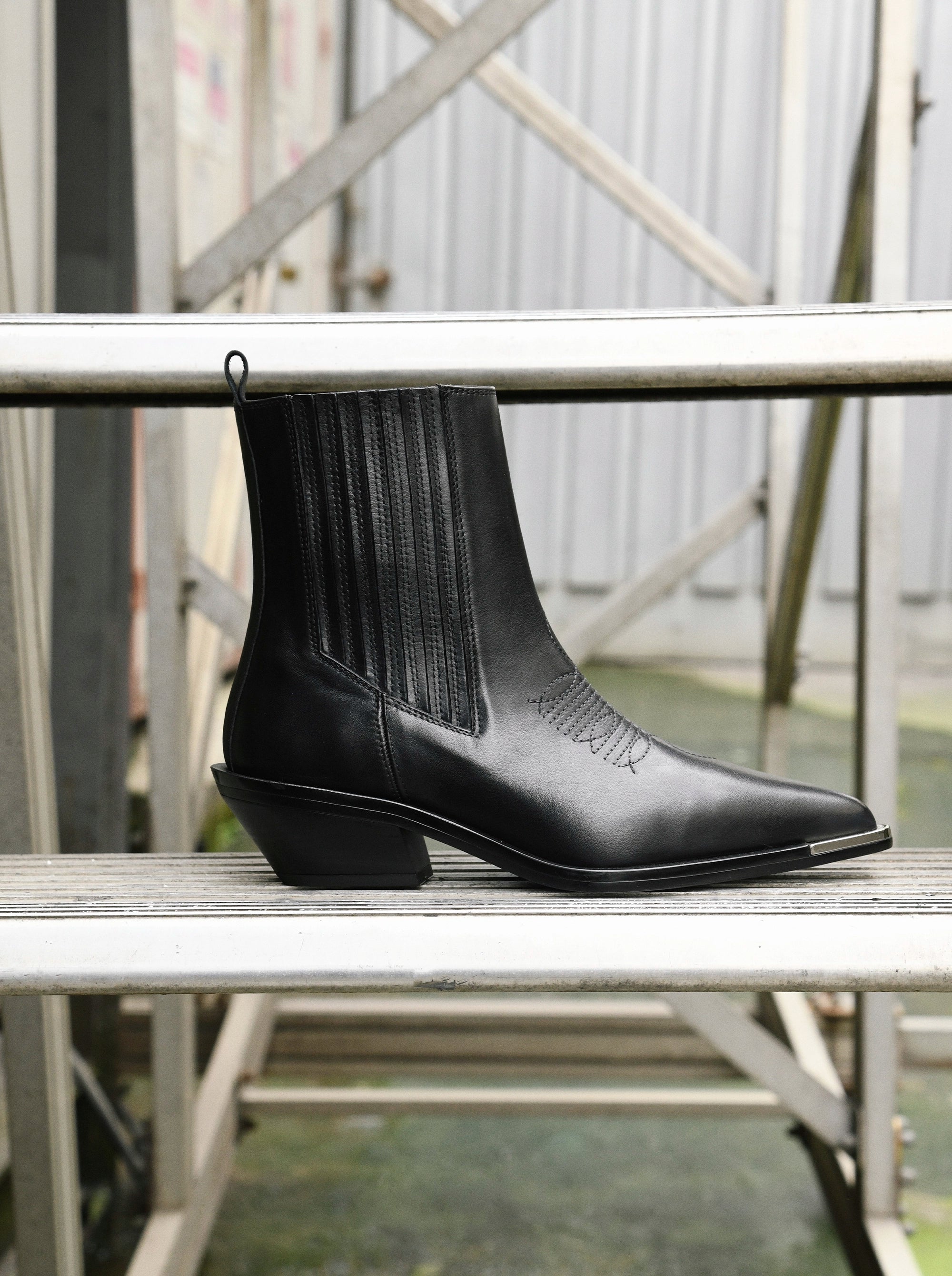 NELLA 60 BLACK BOOTIES