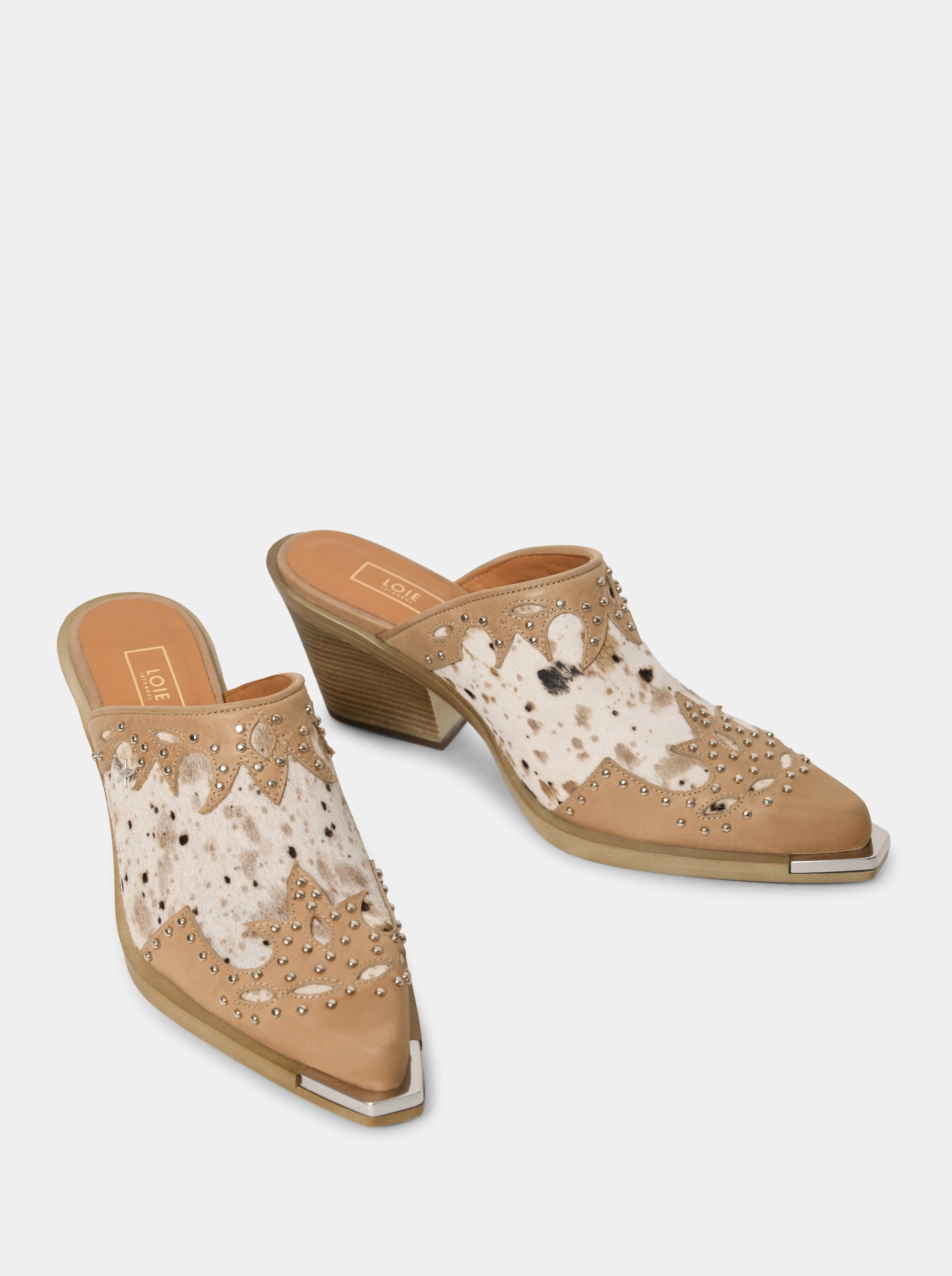 NEW VIVA HAIRY LEATHER SLIPPER