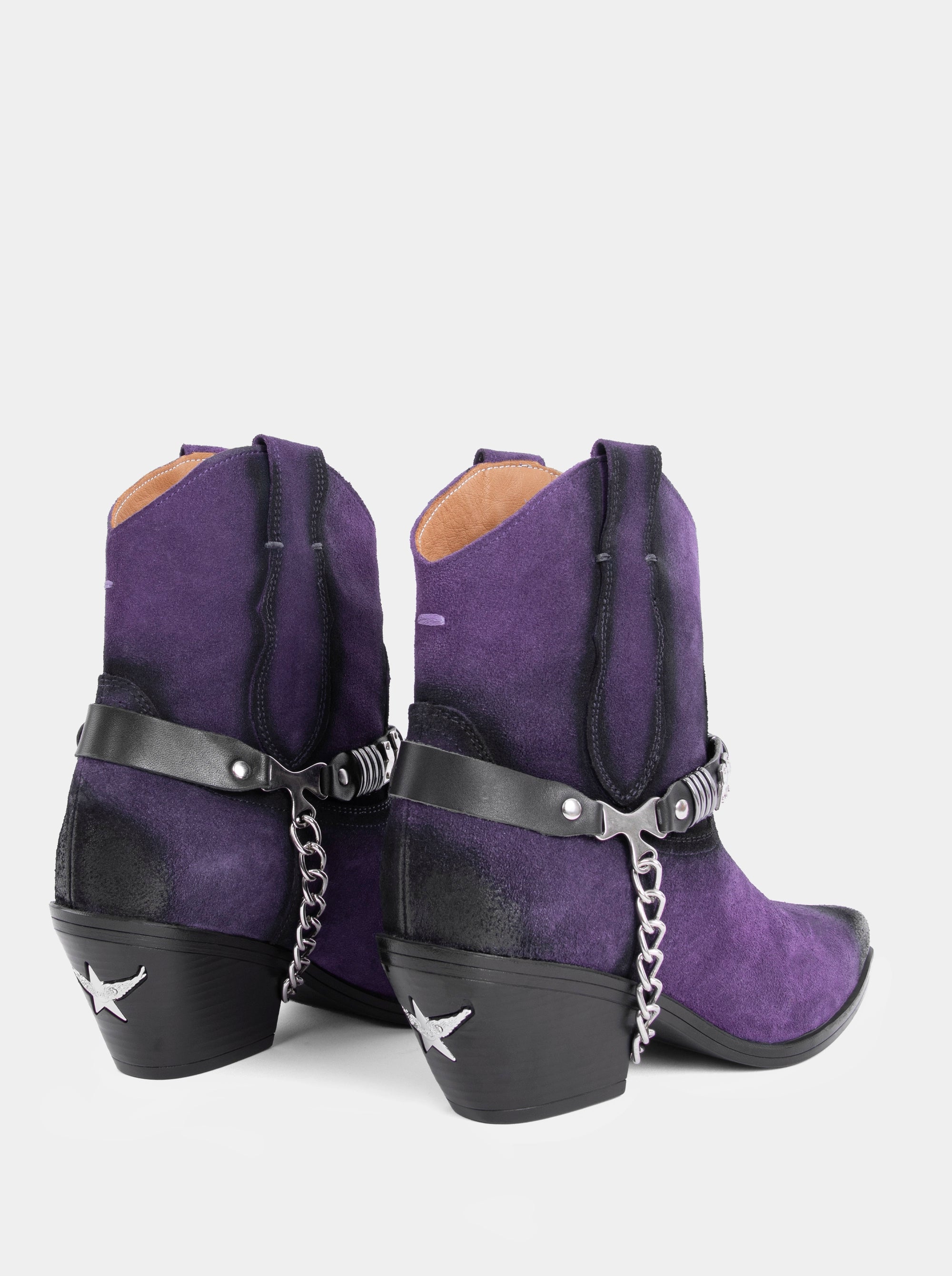 NEW SUIT CAMEL SUEDE BOOTIES