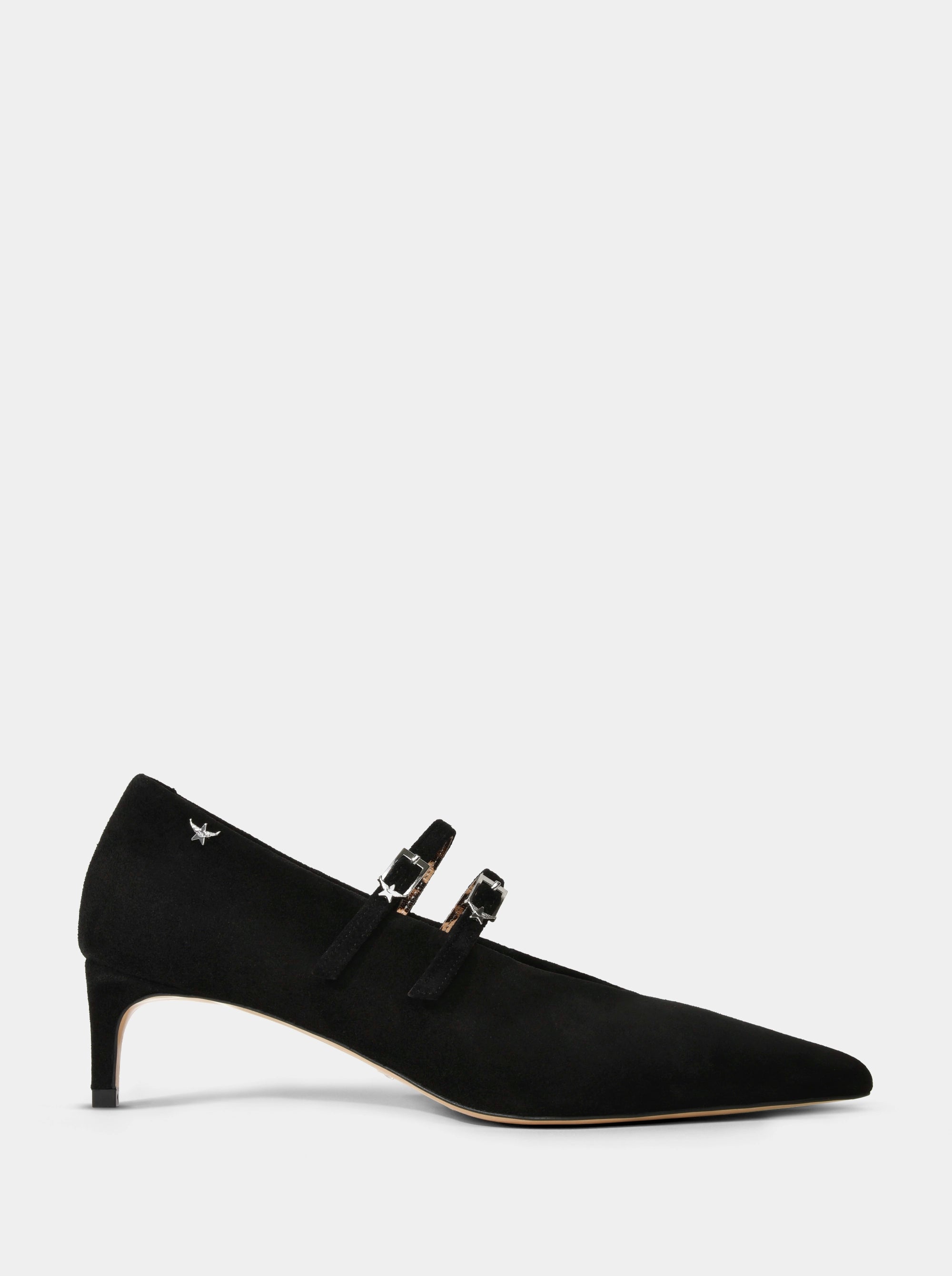 SM-69 PARISIAN BLACK SUEDE SHOES