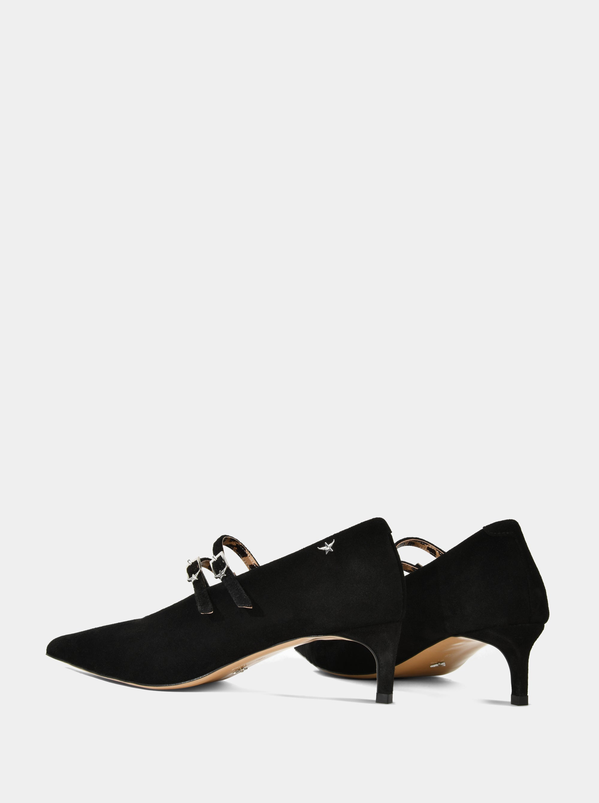 SM-69 PARISIAN BLACK SUEDE SHOES