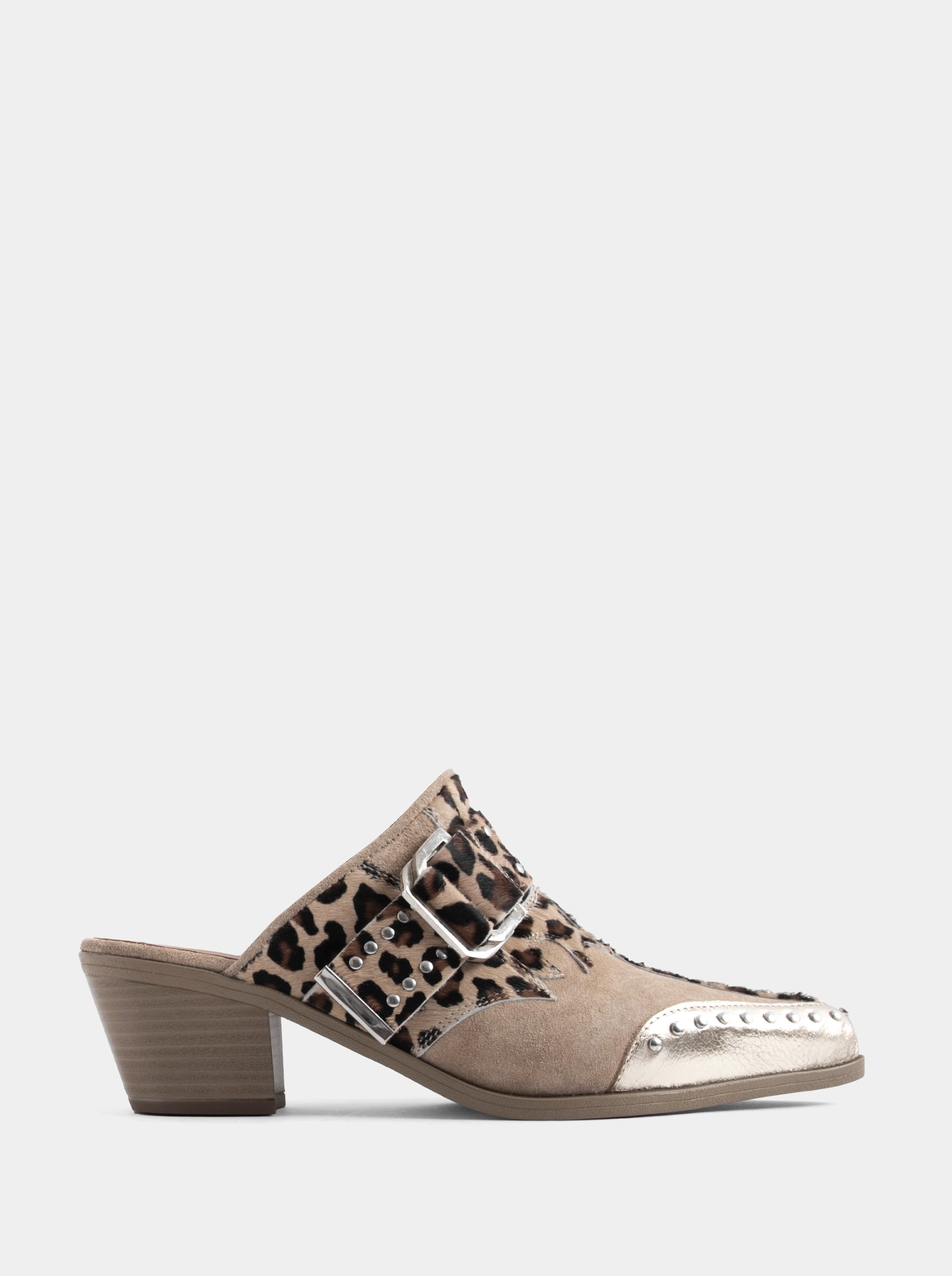 PERY MULES LEOPAR SLIPPERS