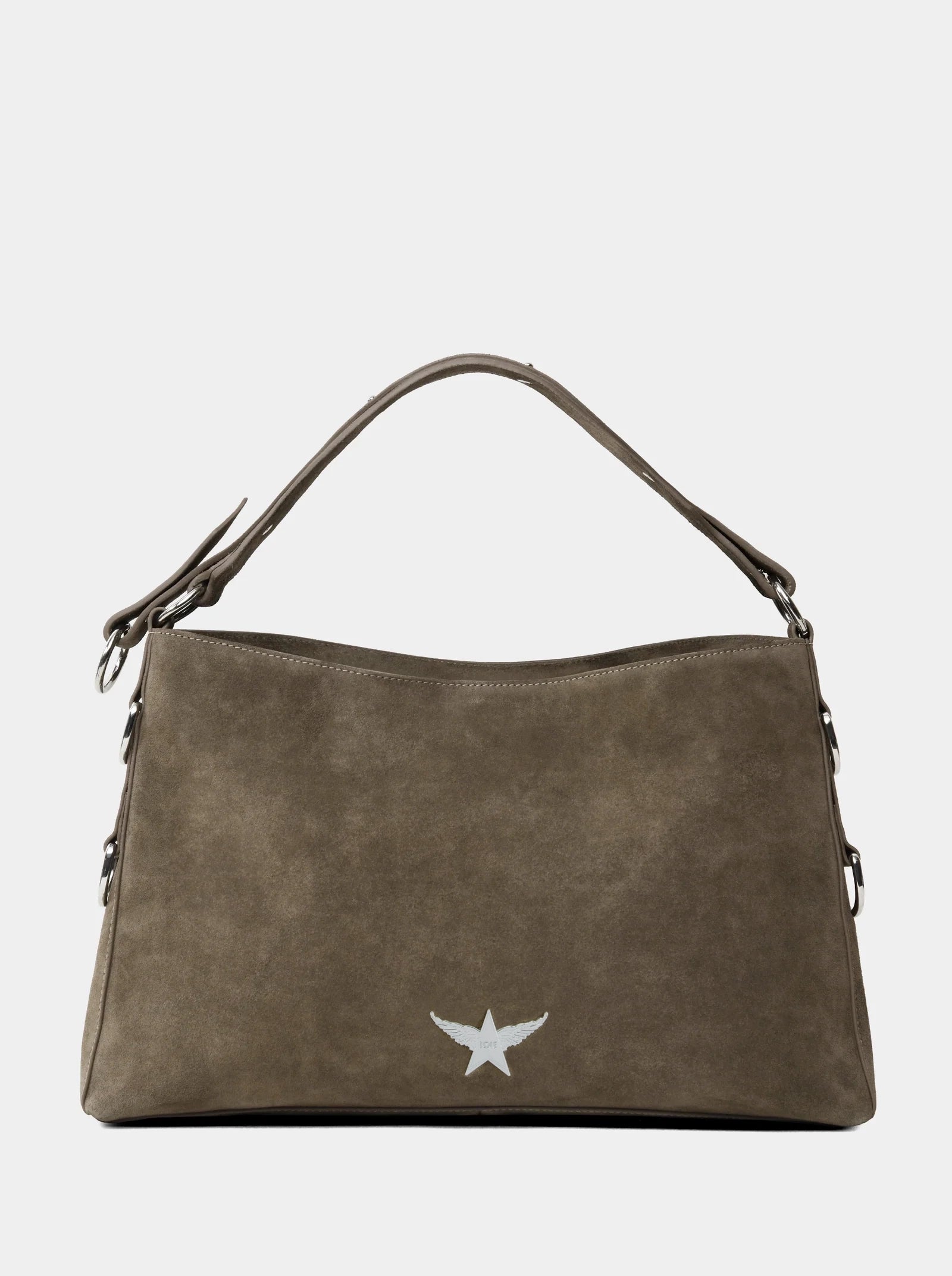 POUCH MERLOT SUEDE BAG