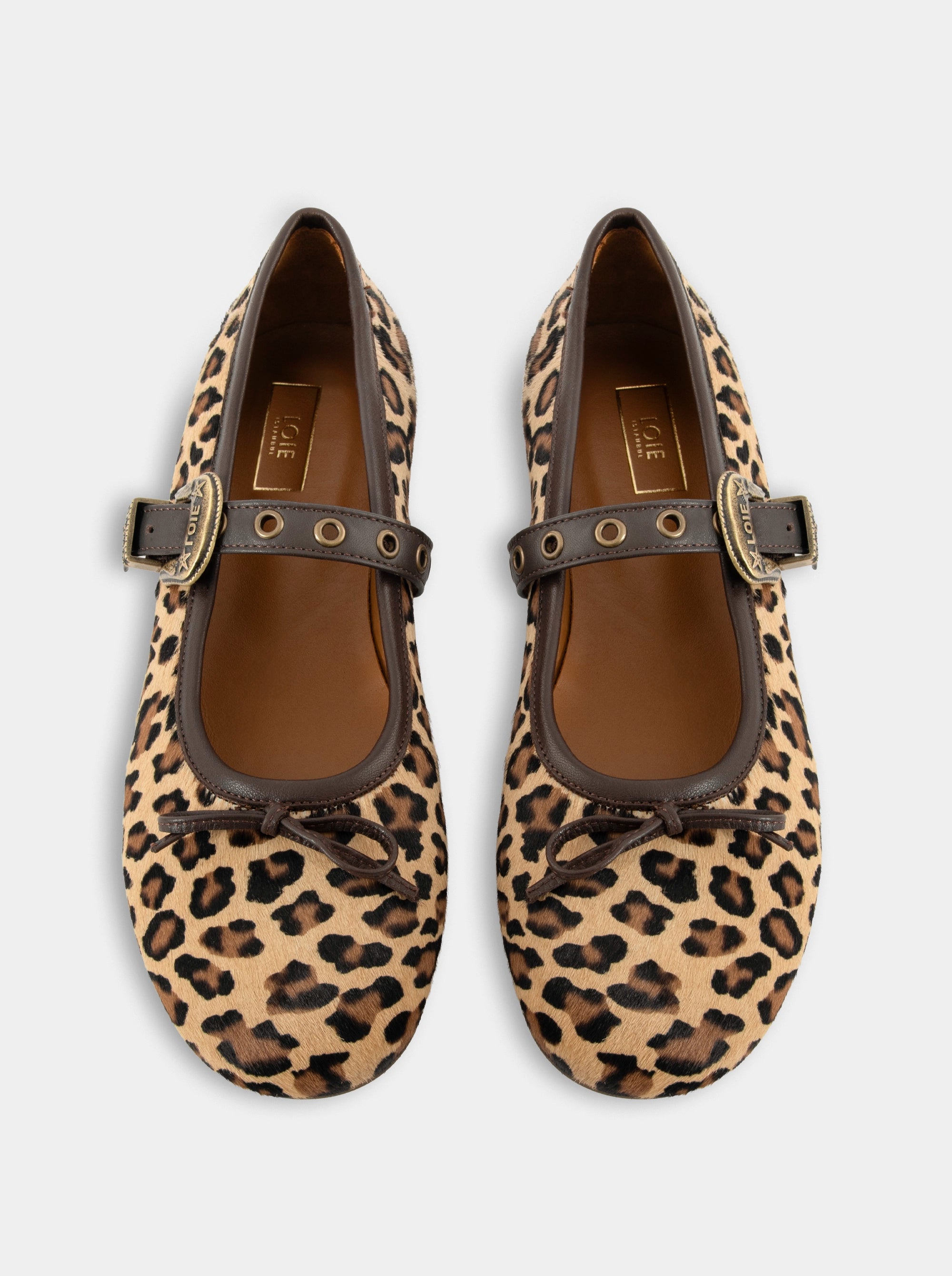 PRETTY LEOPAR BALLET FLATS