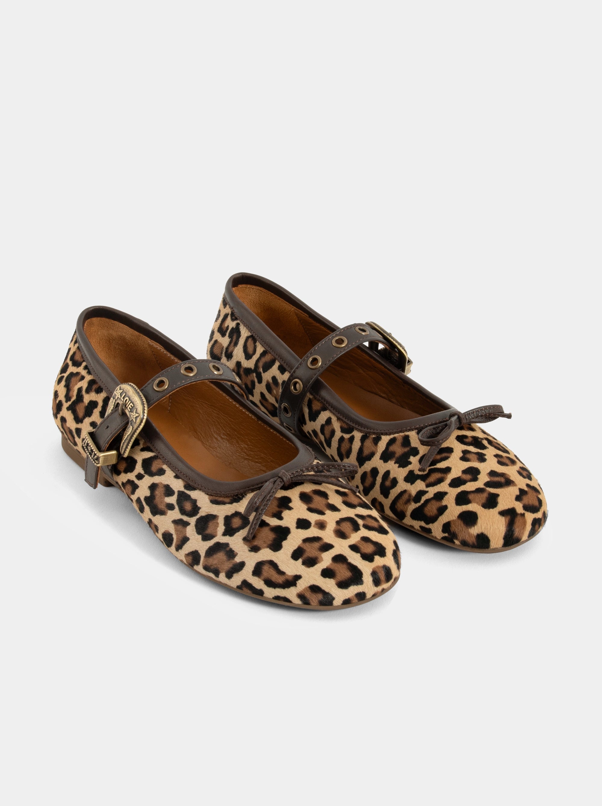 PRETTY LEOPAR BALLET FLATS