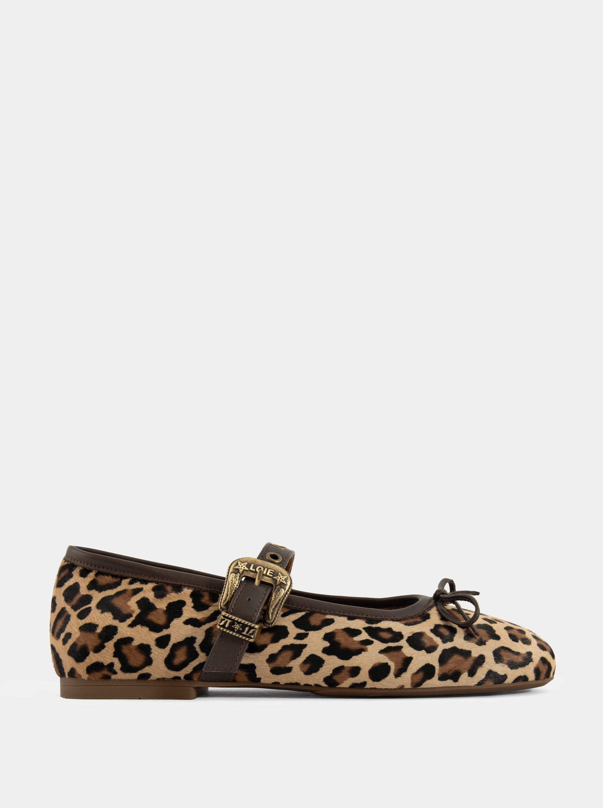 PRETTY LEOPAR BALLET FLATS