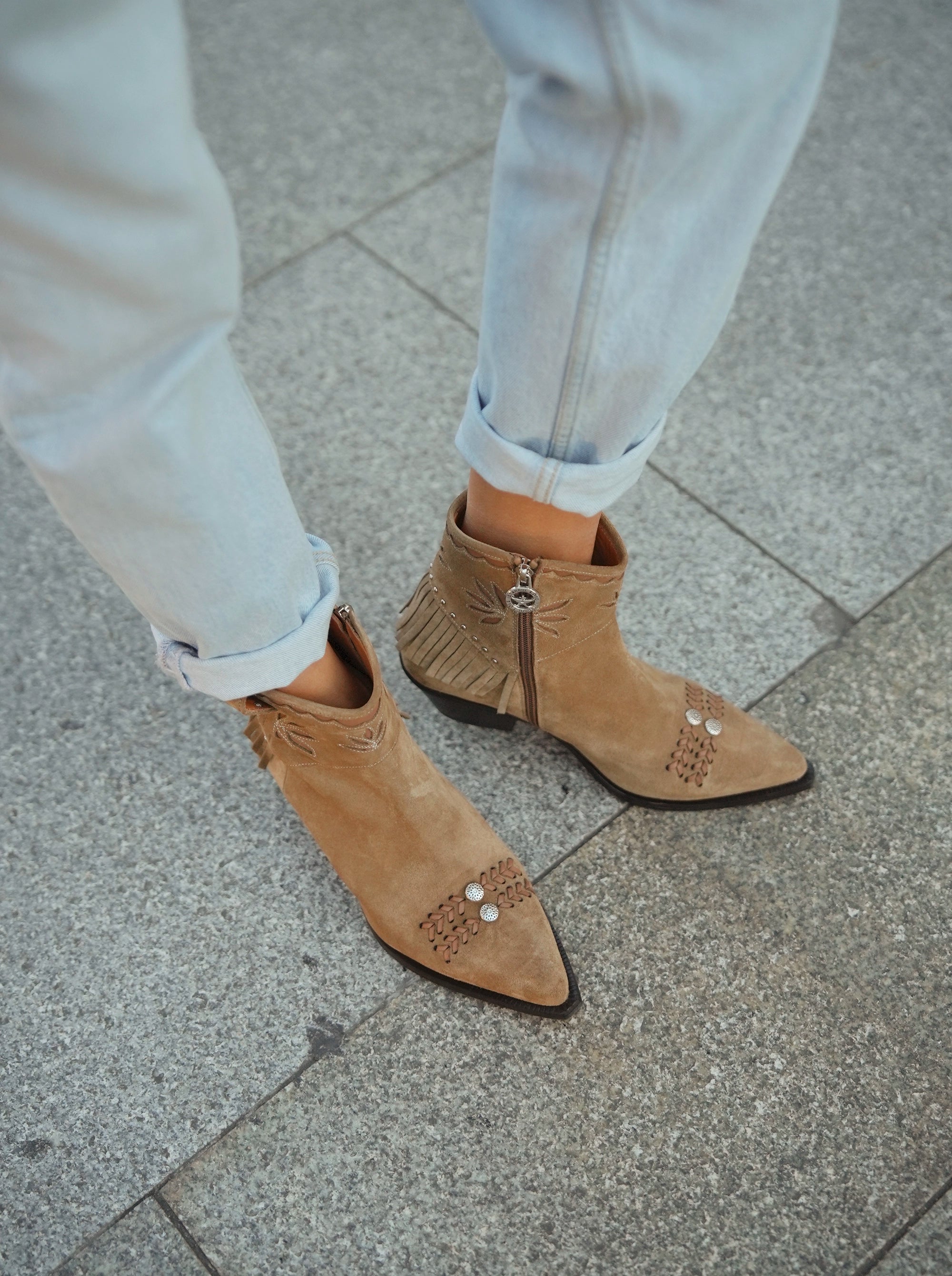 RIO SIGARO SUEDE BOOTIES