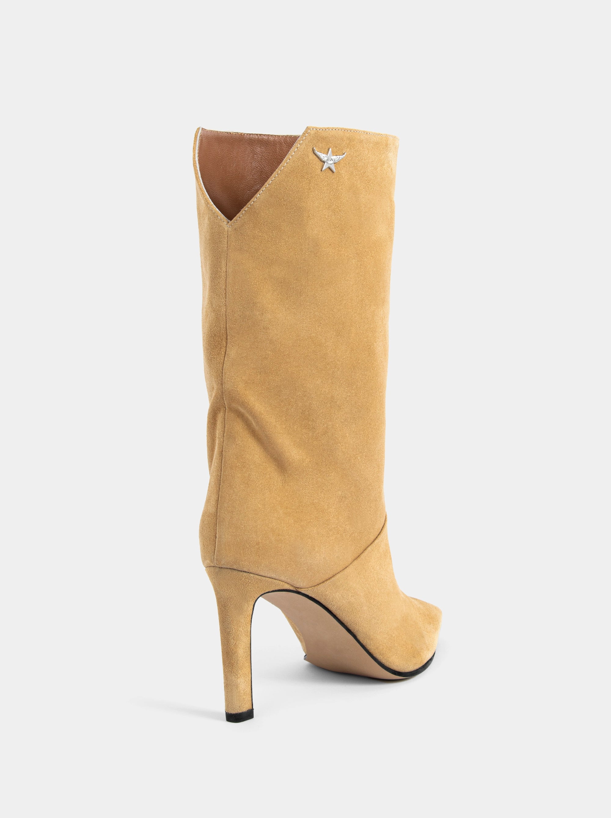 ROSSO CAMEL SUEDE BOOTIES