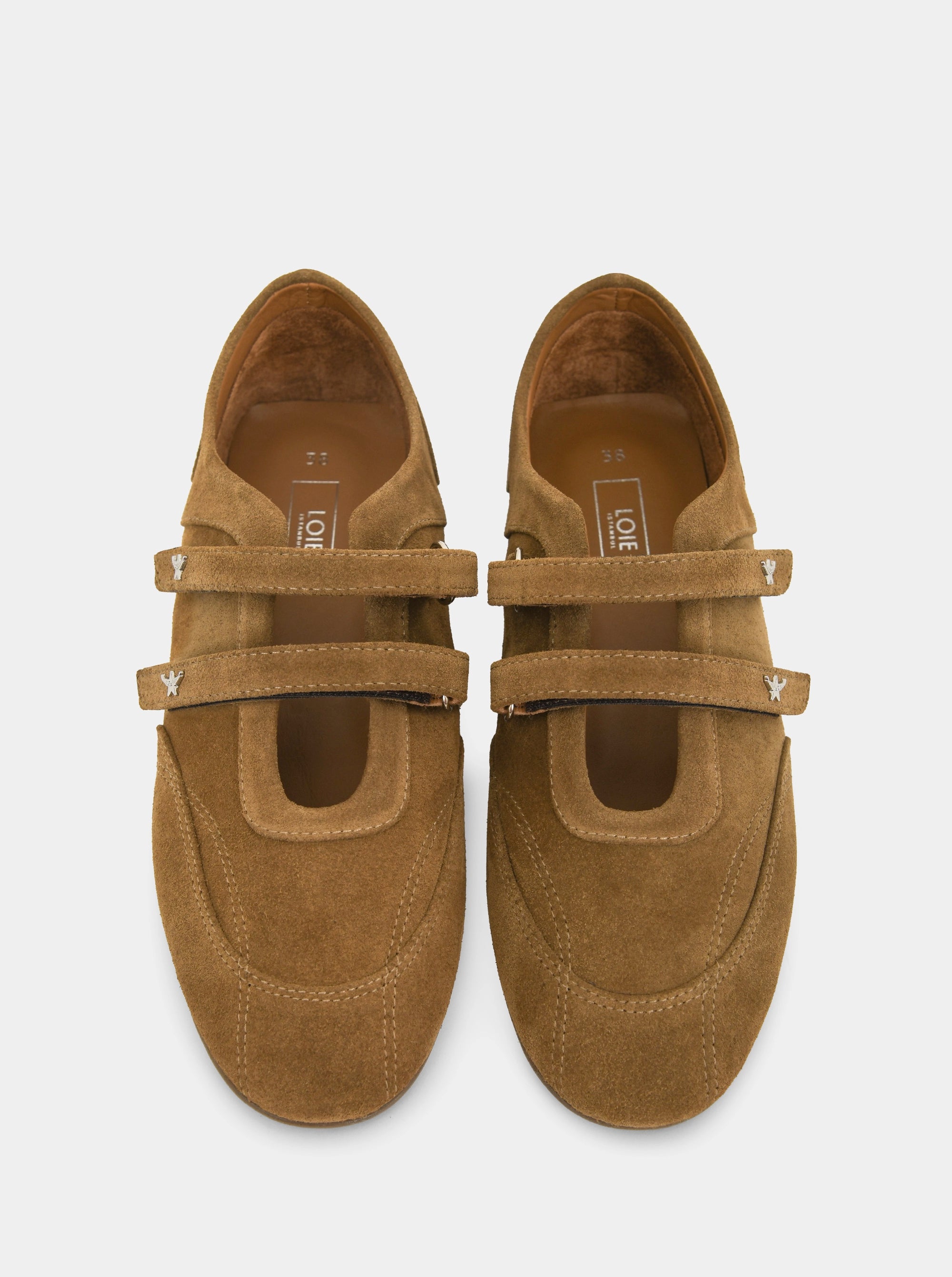 RUBY ABSOLUTE SUEDE BALLET FLATS