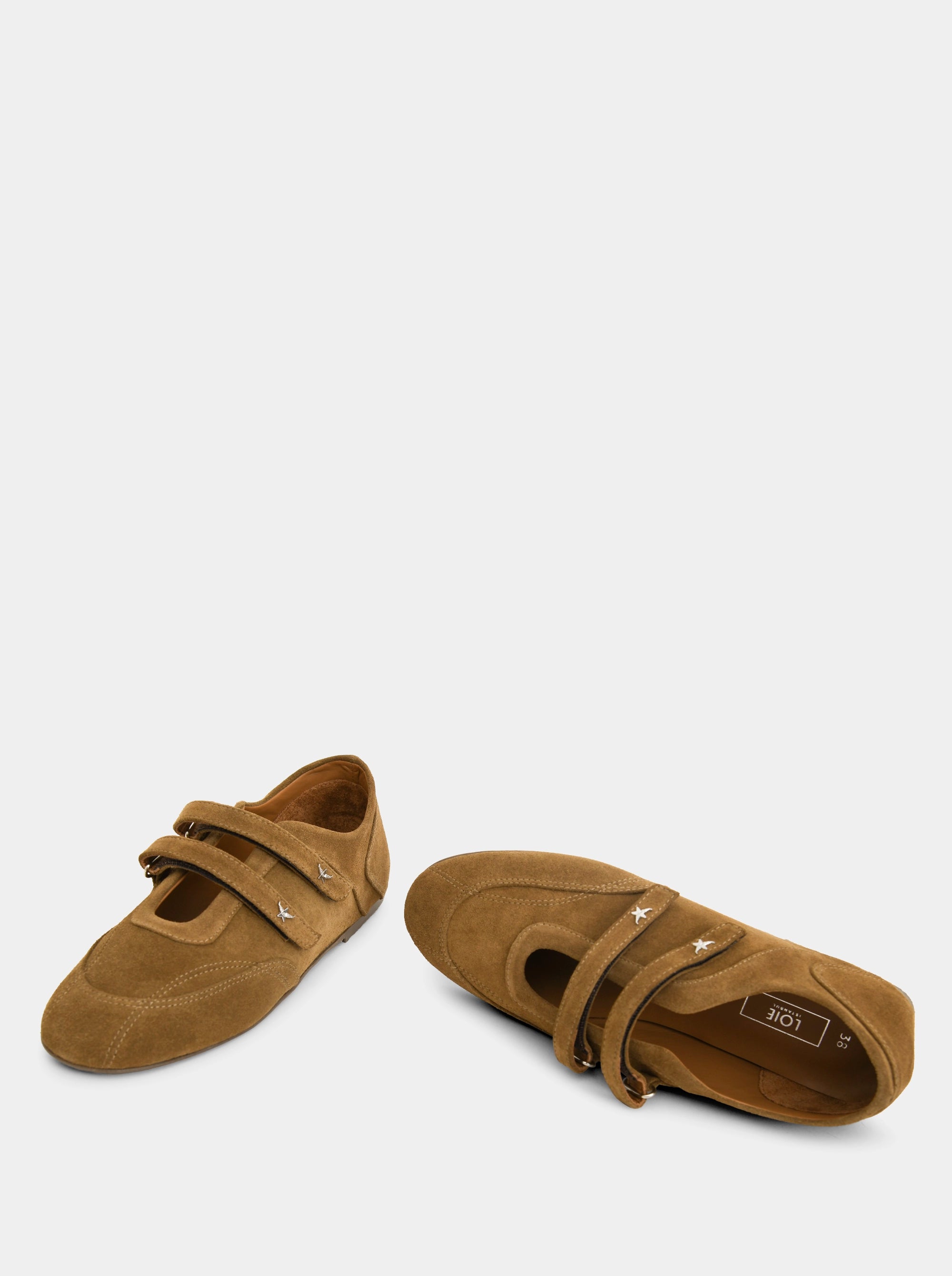 RUBY ABSOLUTE SUEDE BALLET FLATS