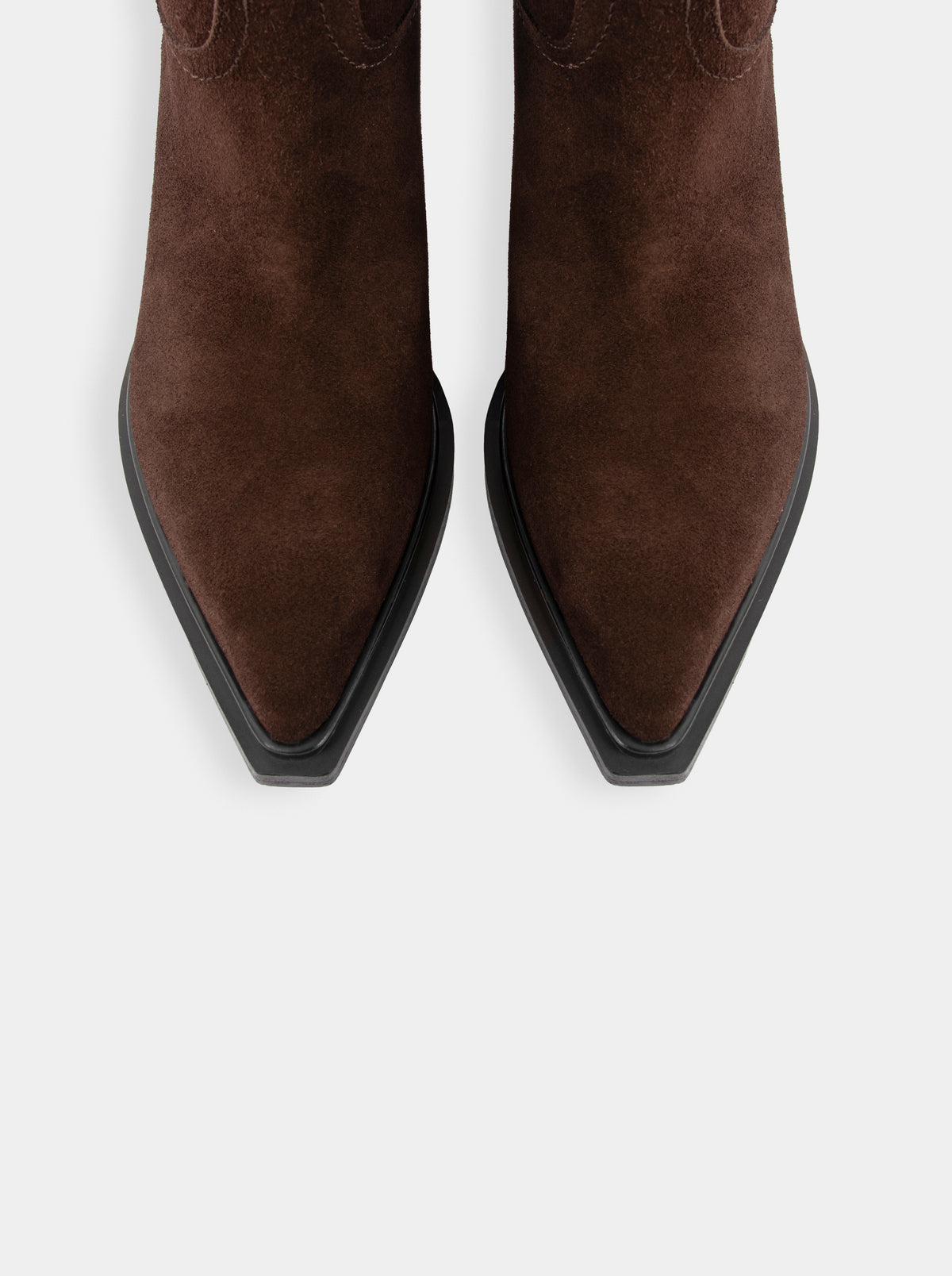 ELENORA BLACK LEATHER BOOTS