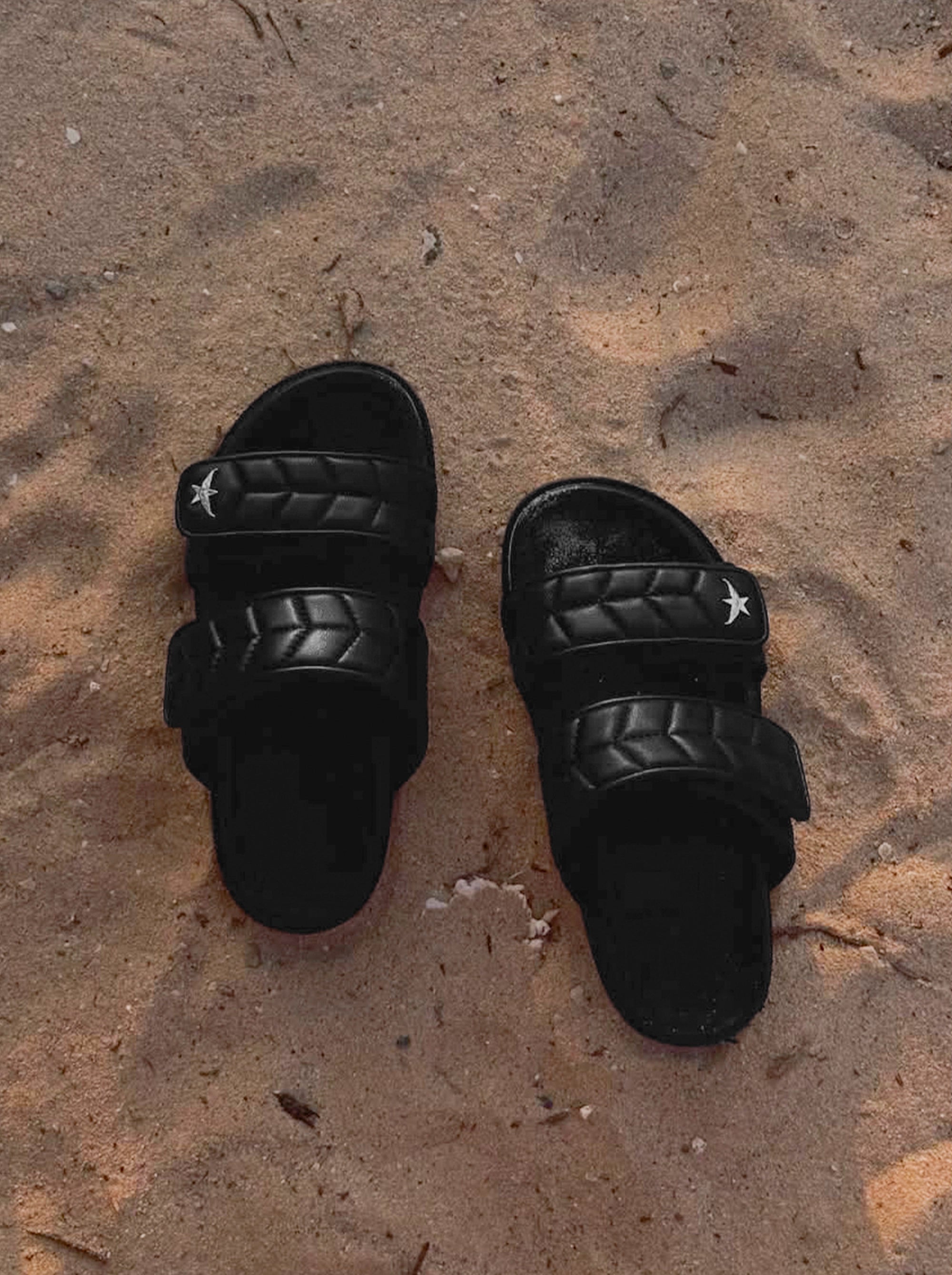 RYKER SANDAL BLACK SLIPPERS