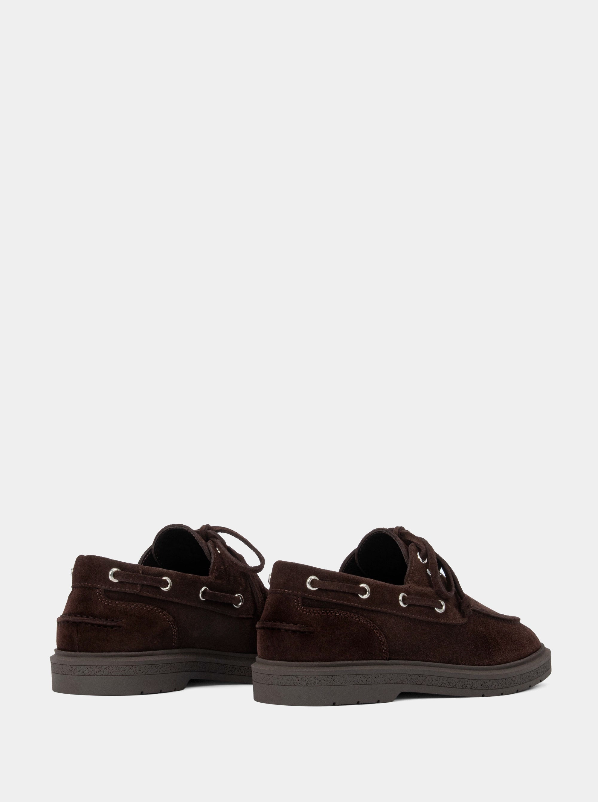 SAILING BROWN SUEDE SHOES