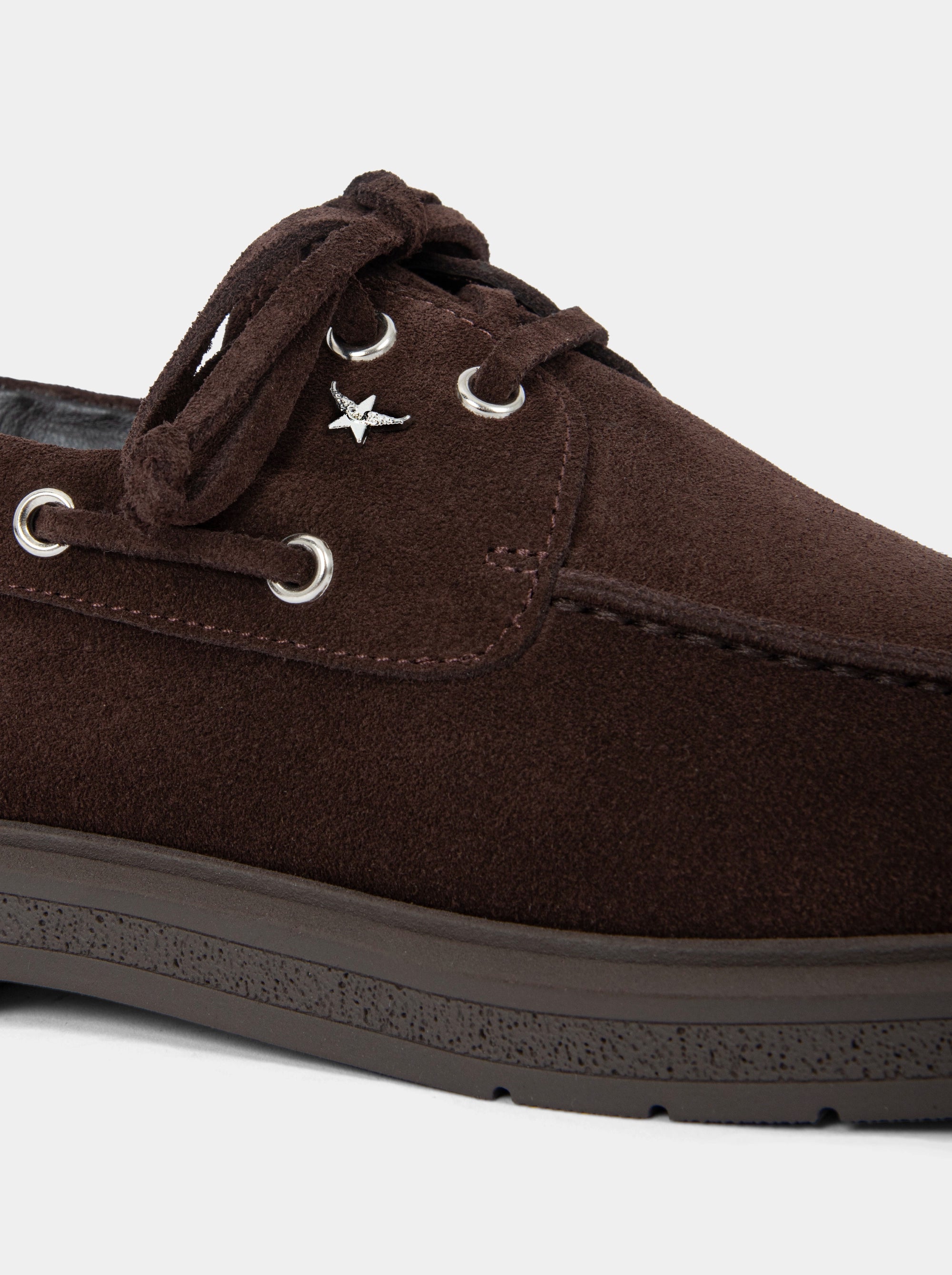 SAILING BROWN SUEDE SHOES