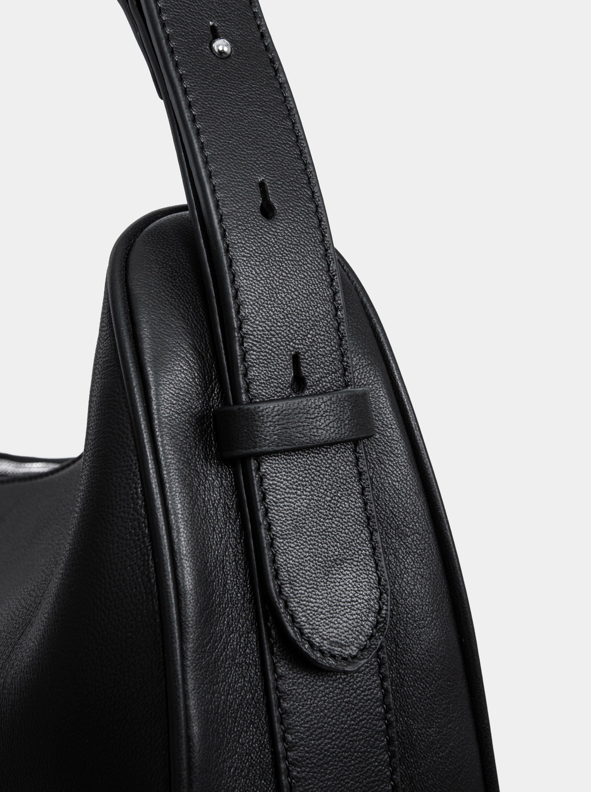 SANDRA BLACK LEATHER BAG